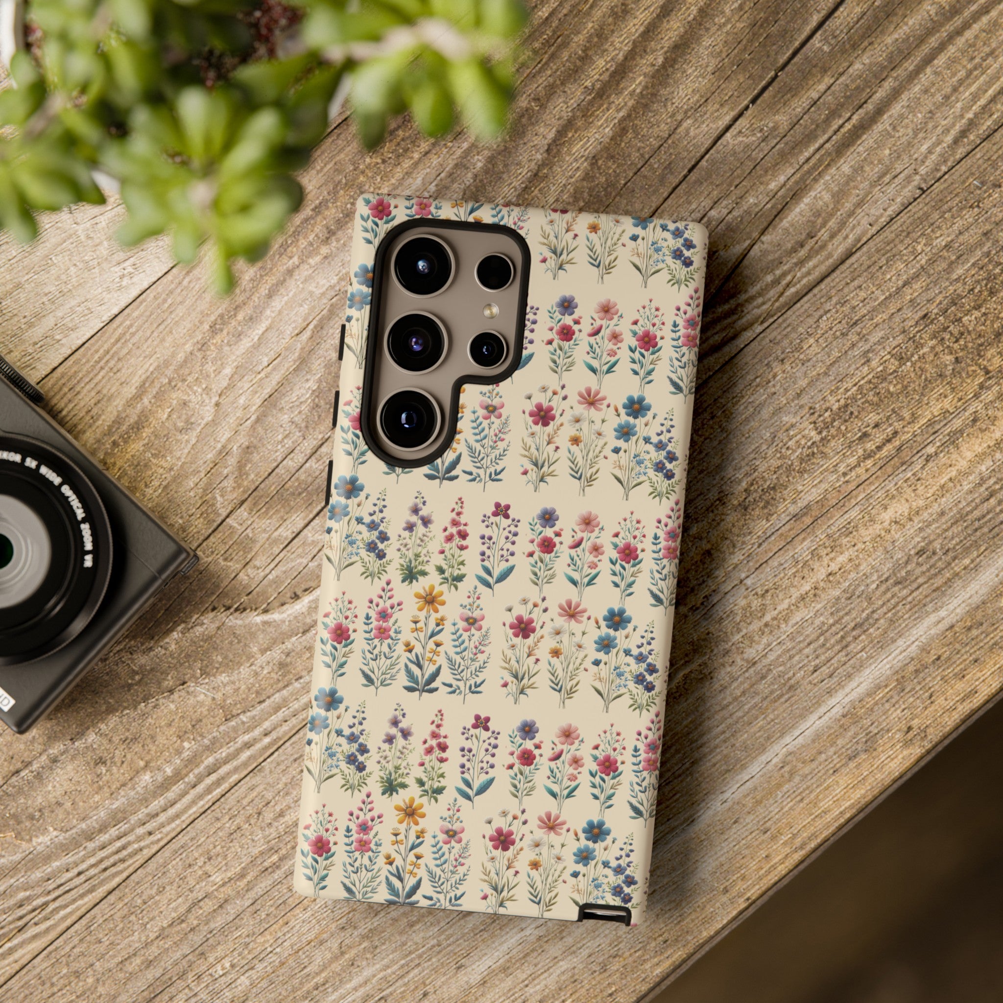 Best Beautiful Wildflower Phone Case Floral Design for iPhone, Galaxy, and Google Durable Protection Gift for Her Case iPhone 15, Samsung iPhone Gift for Her