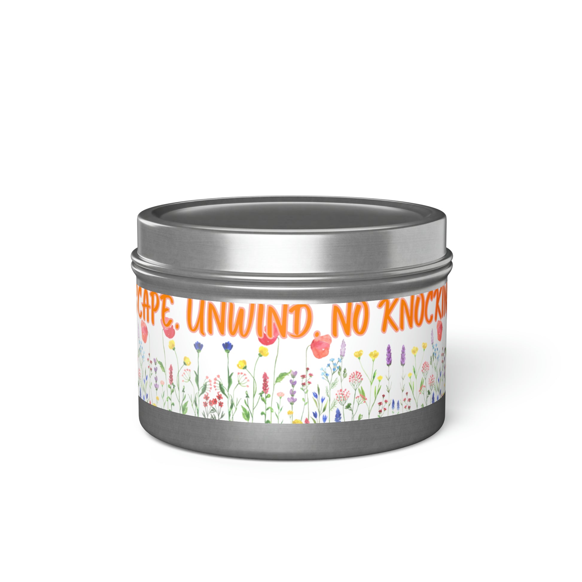 New House Bloom & Glow Elegant Floral Aromas in 4oz/8oz Tin Candles Essence of Nature Collection Unveil Serenity Romance with Exquisite Botanical Scents. Pure Harmony & Grace..