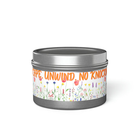 New House Bloom & Glow Elegant Floral Aromas in 4oz/8oz Tin Candles Essence of Nature Collection Unveil Serenity Romance with Exquisite Botanical Scents. Pure Harmony & Grace..