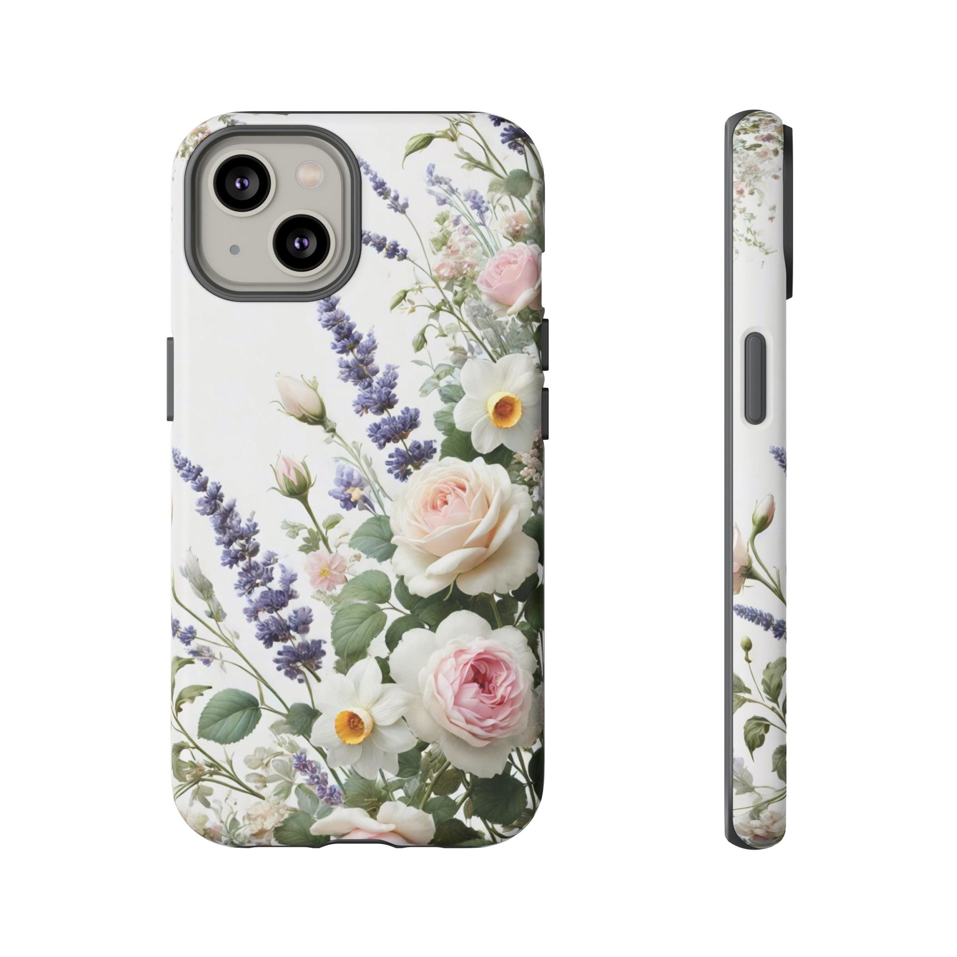 Boho Floral Fall Phone Case for iPhone 17,16  21 23 Samsung, and Pixel | Stylish Protective Cover Gift for Her Perfect for Floral Lover