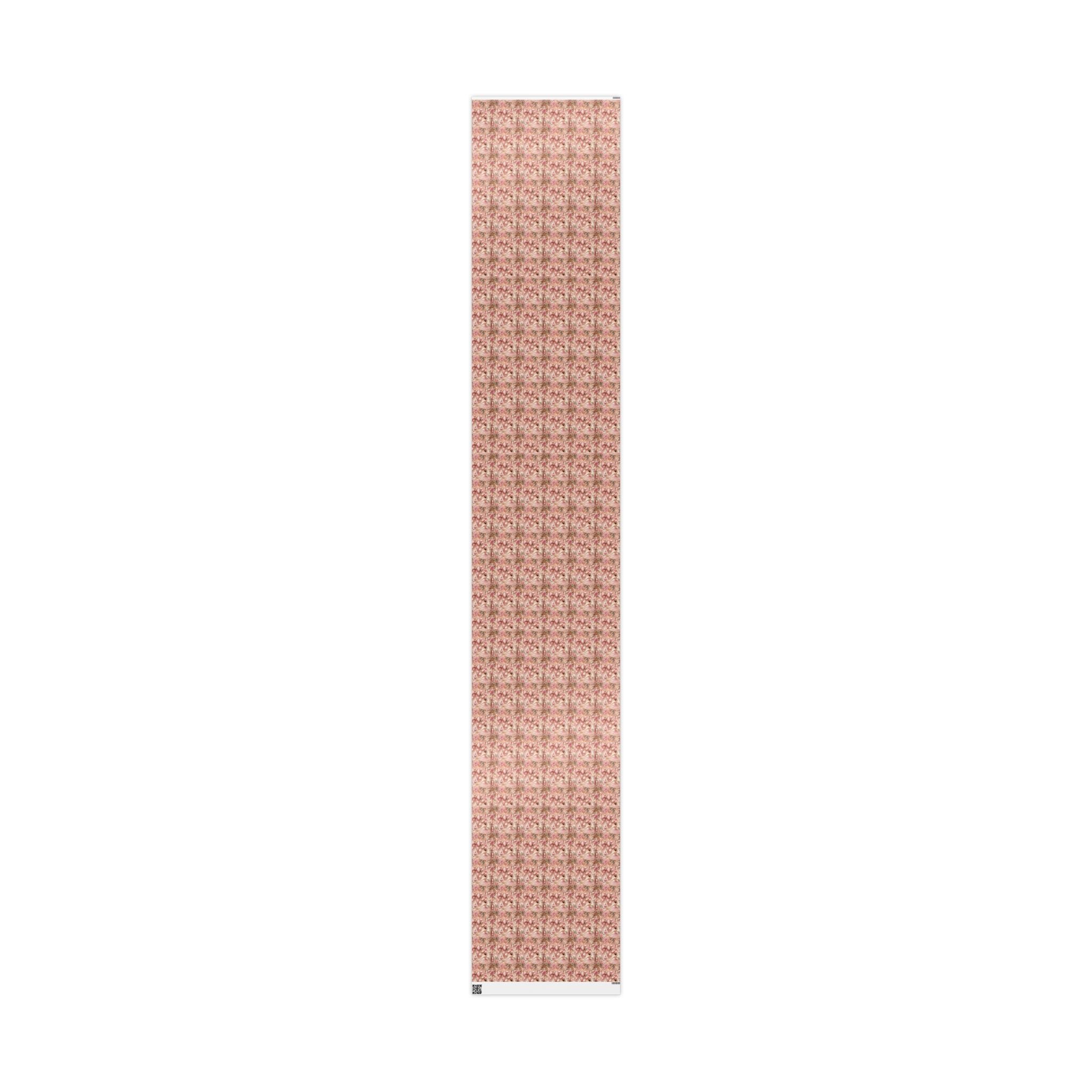 Pink Nutcracker Ballet Christmas Wrapping Paper Seamless Vintage Ballerina Holiday Gift Wrap Luxury Pink Christmas