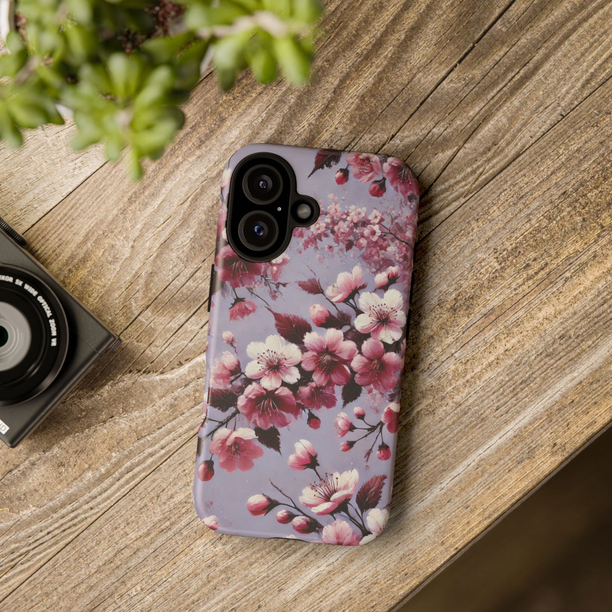 Lavender Floral Fall Phone Case for iPhone 16 pro15 14 13 12  21 23 Samsung, and Pixel | Stylish Protective Cover Gift for Her Perfect for Floral Lover - MRSBYVALLE