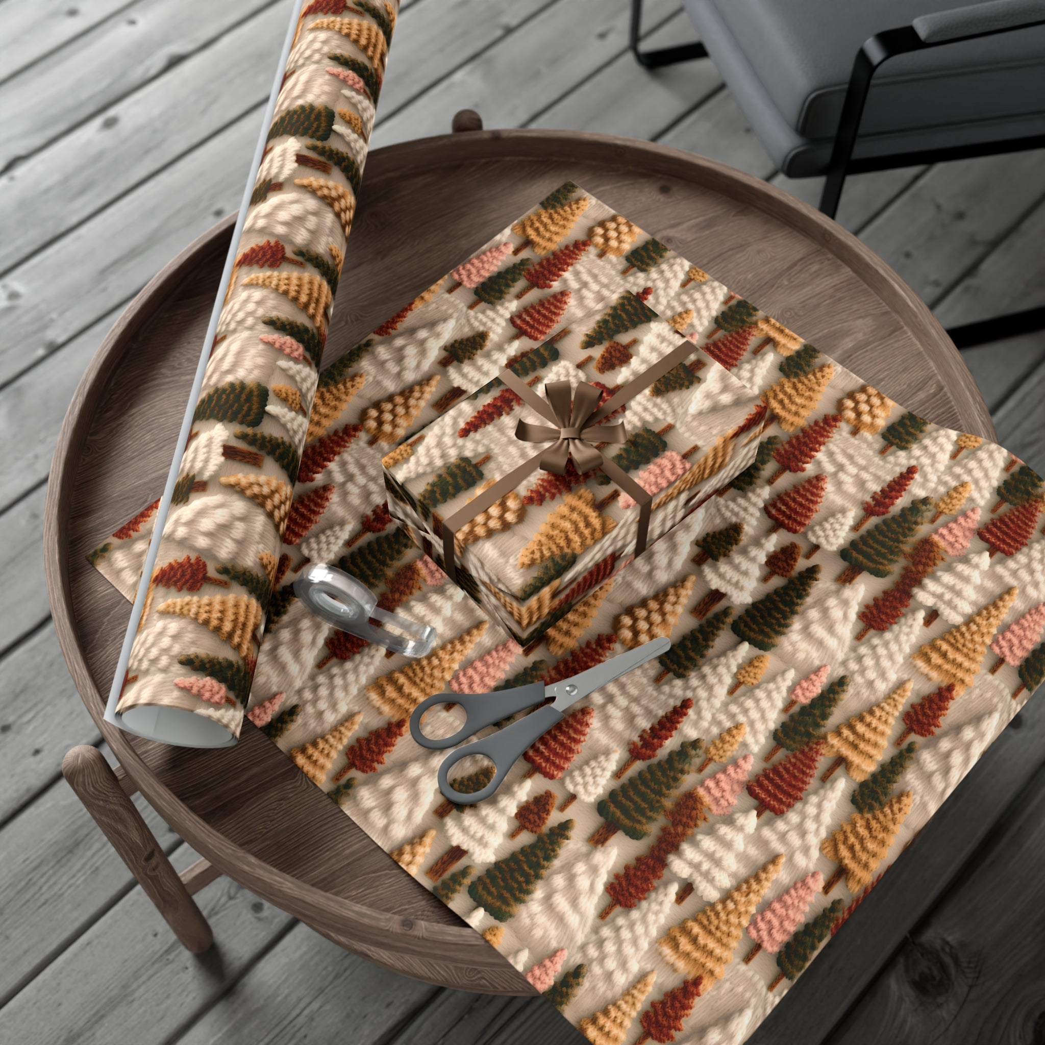 Magical 3D Illusion Christmas Wrapping Paper Elevate Your Gifts with Stunning Visual Effects | Perfect for Holiday Presents | MrsbyValle's Exclusive  Gift for Her - MRSBYVALLE