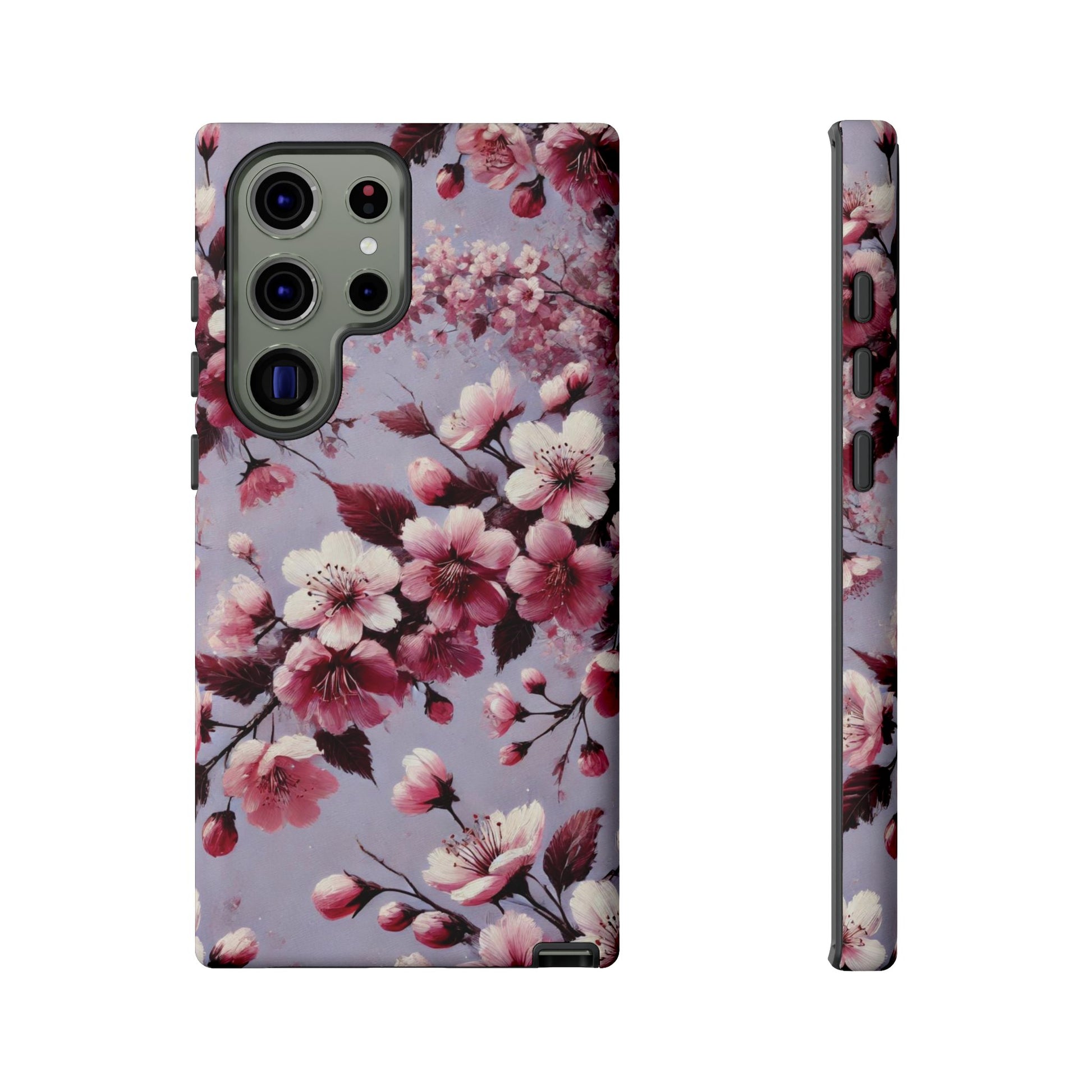 Lavender Floral Fall Phone Case for iPhone 16 pro15 14 13 12  21 23 Samsung, and Pixel | Stylish Protective Cover Gift for Her Perfect for Floral Lover