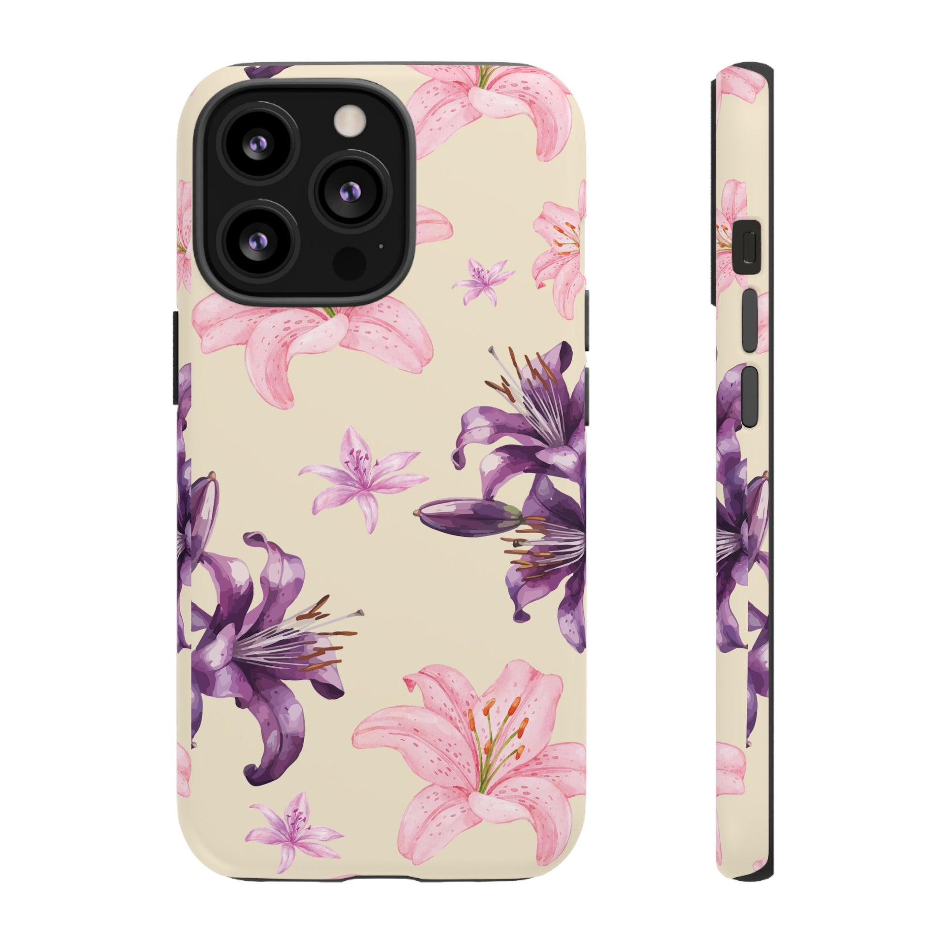 Blooming Tiger Lily Phone Case - Compatible with iPhone, Samsung, and Pixel | Stylish Protective Cover Gift for Her Perfect for Floral Lover
