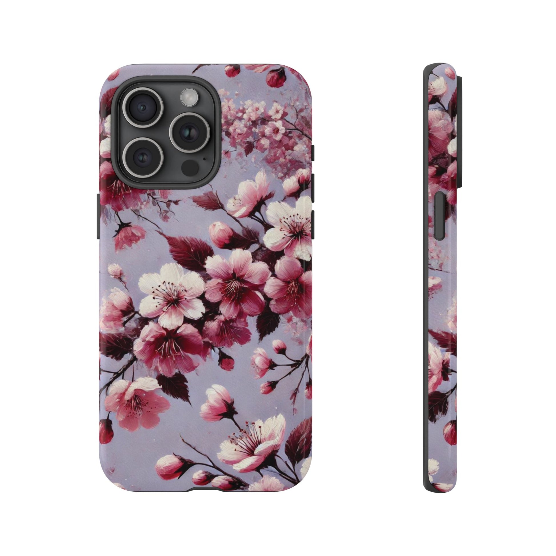Lavender Floral Phone Case | Fall-Inspired Protective Cover for iPhone, Samsung & Pixel – Perfect Gift for Her