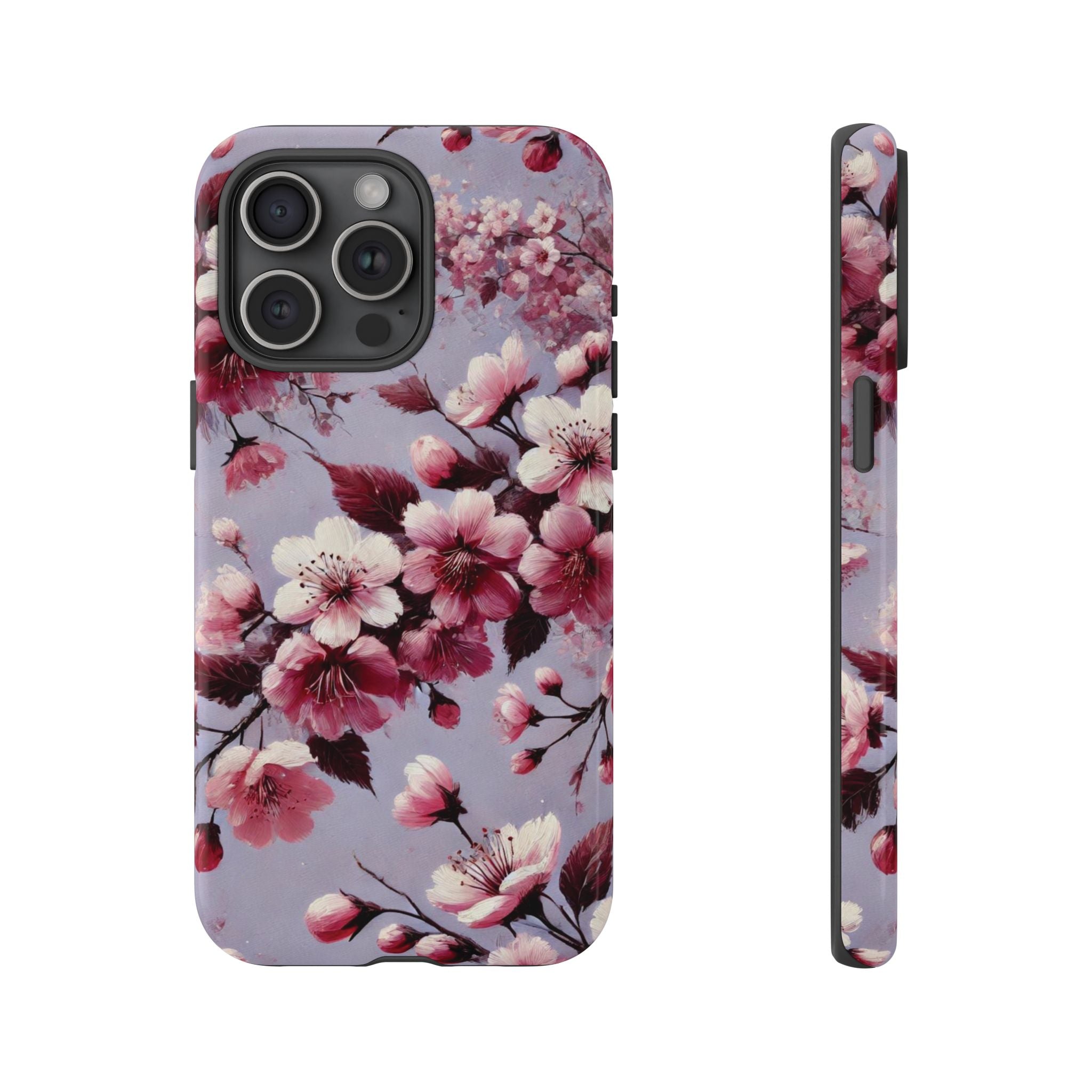 Lavender Floral Phone Case | Fall-Inspired Protective Cover for iPhone, Samsung & Pixel – Perfect Gift for Her