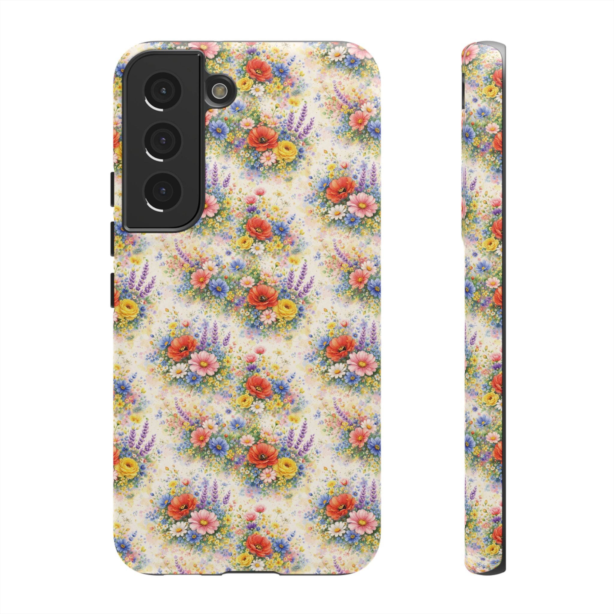Watercolor Wildflowers Phone Case — Tough Cases