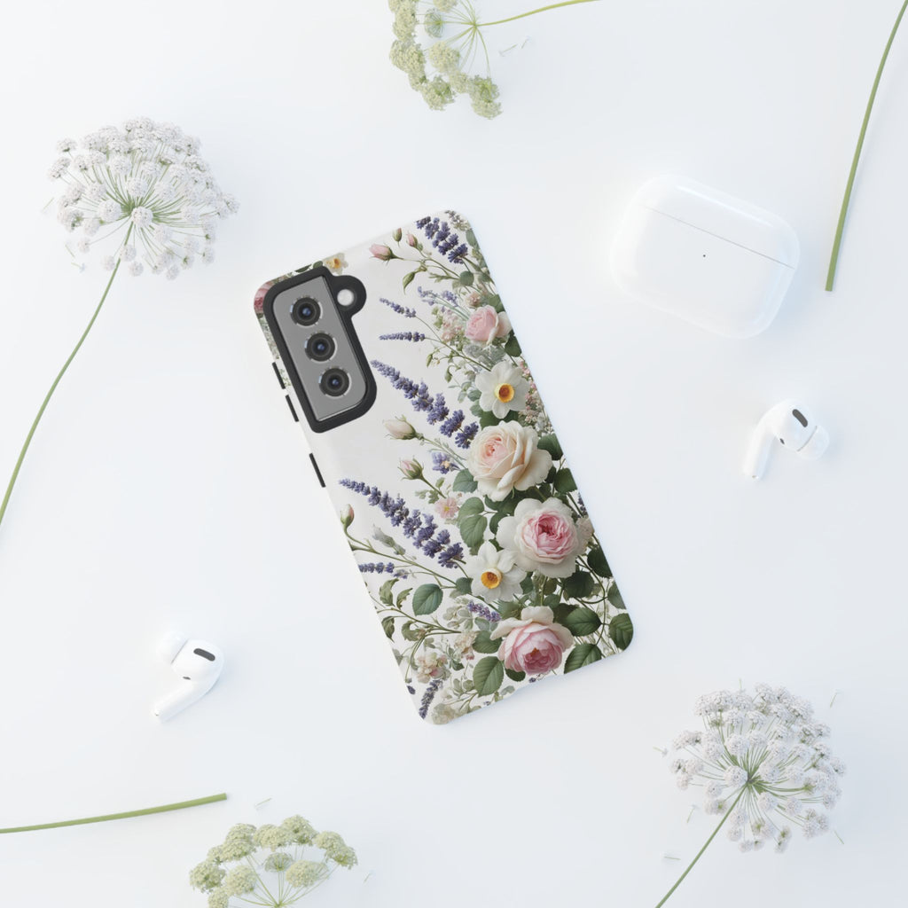 Boho Floral Fall Phone Case for iPhone 16 pro15 14 13 12  21 23 Samsung, and Pixel | Stylish Protective Cover Gift for Her Perfect for Floral Lover