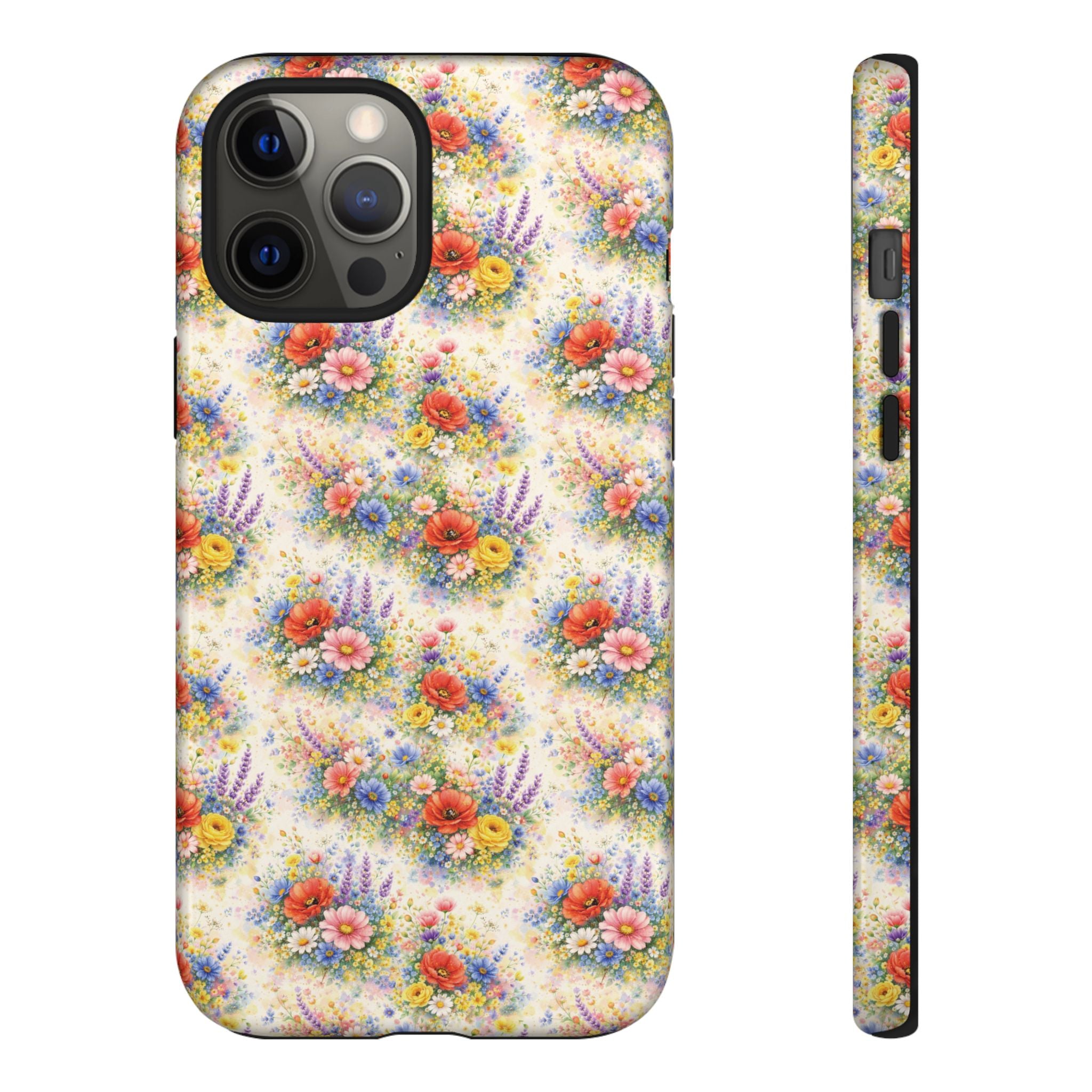 Watercolor Wildflowers Phone Case — Tough Cases