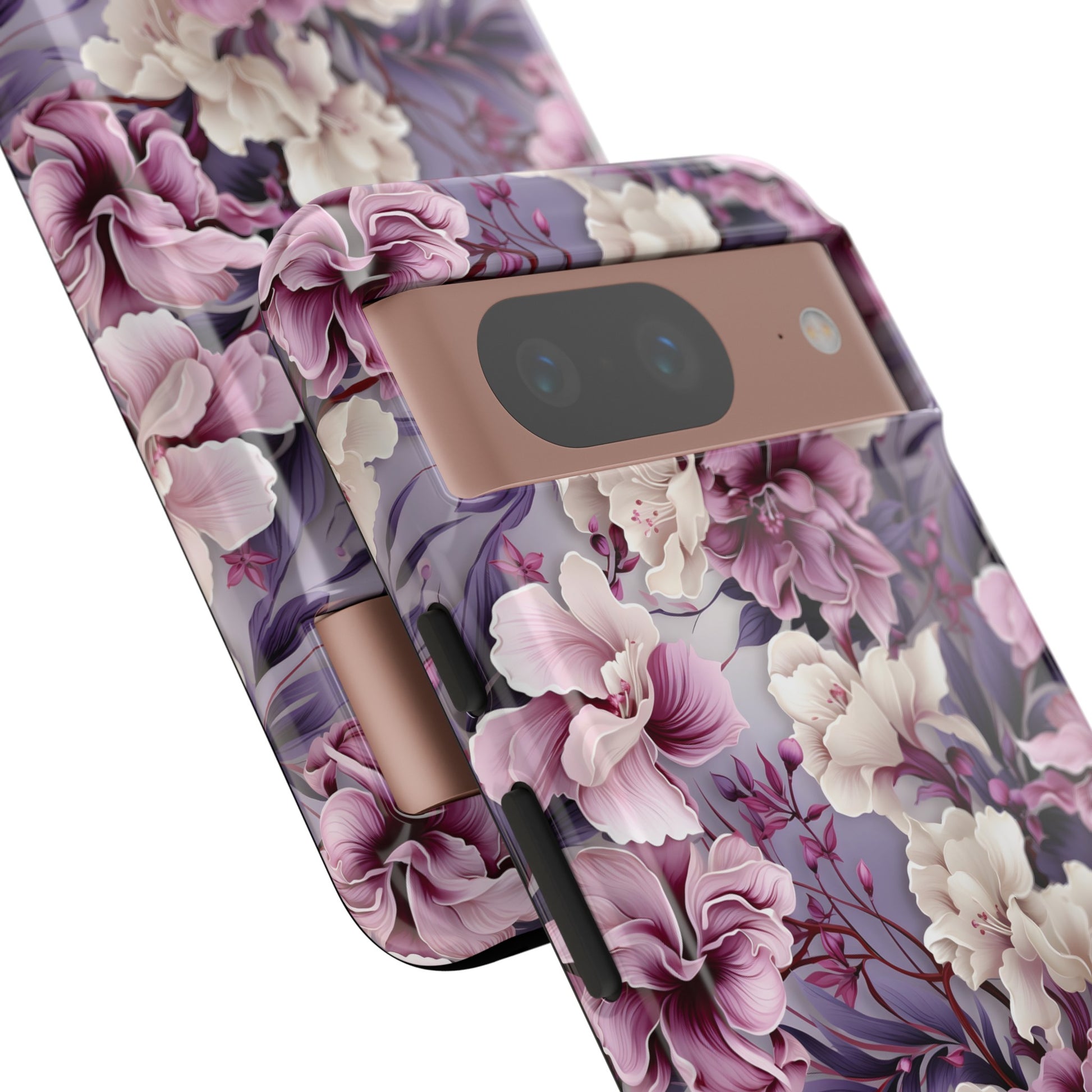 Lavender Flowers Protective Phone Case Gift for Her Phone 15, Samsung iPhone Samsung Gift for Her Case iPhone 15, Samsung