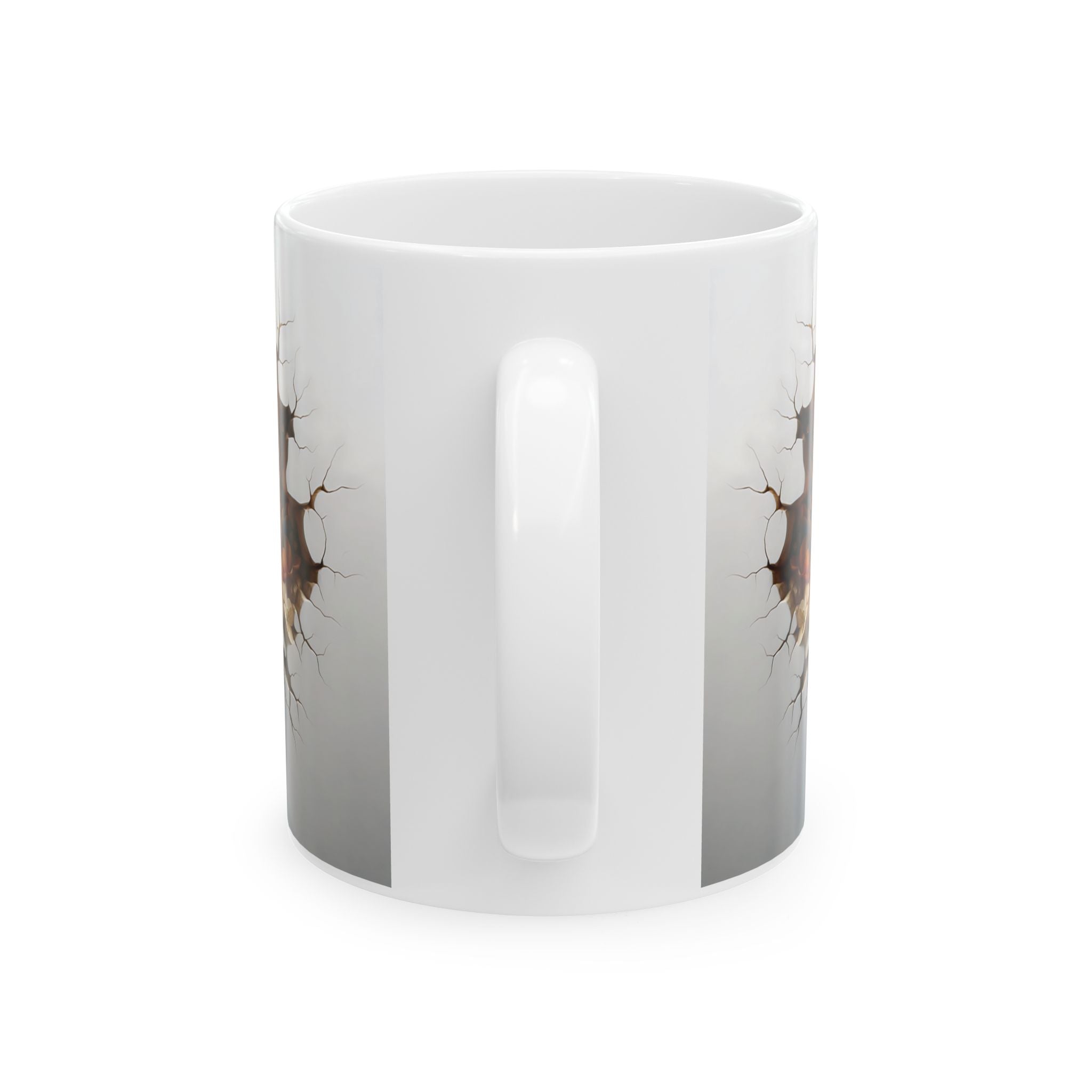 3D Cross Illusion Ceramic Mug – Elevate Your Sip with Spiritual Style, Available in 11oz & 15oz, Ideal for Coffee, Tea, or Hot Chocolate Moments That Inspire - MRSBYVALLE