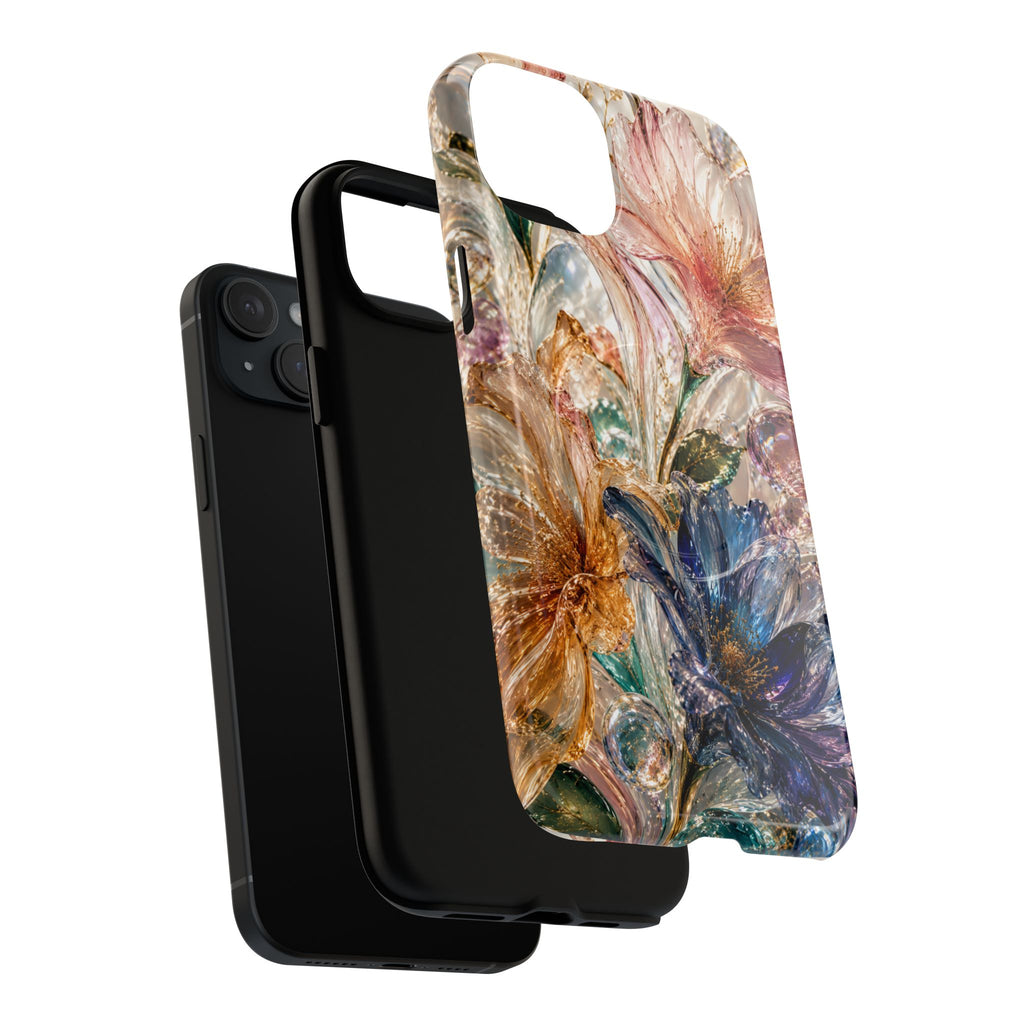 Watercolor Floral Artwork phone case | Tough Magnetic Cases