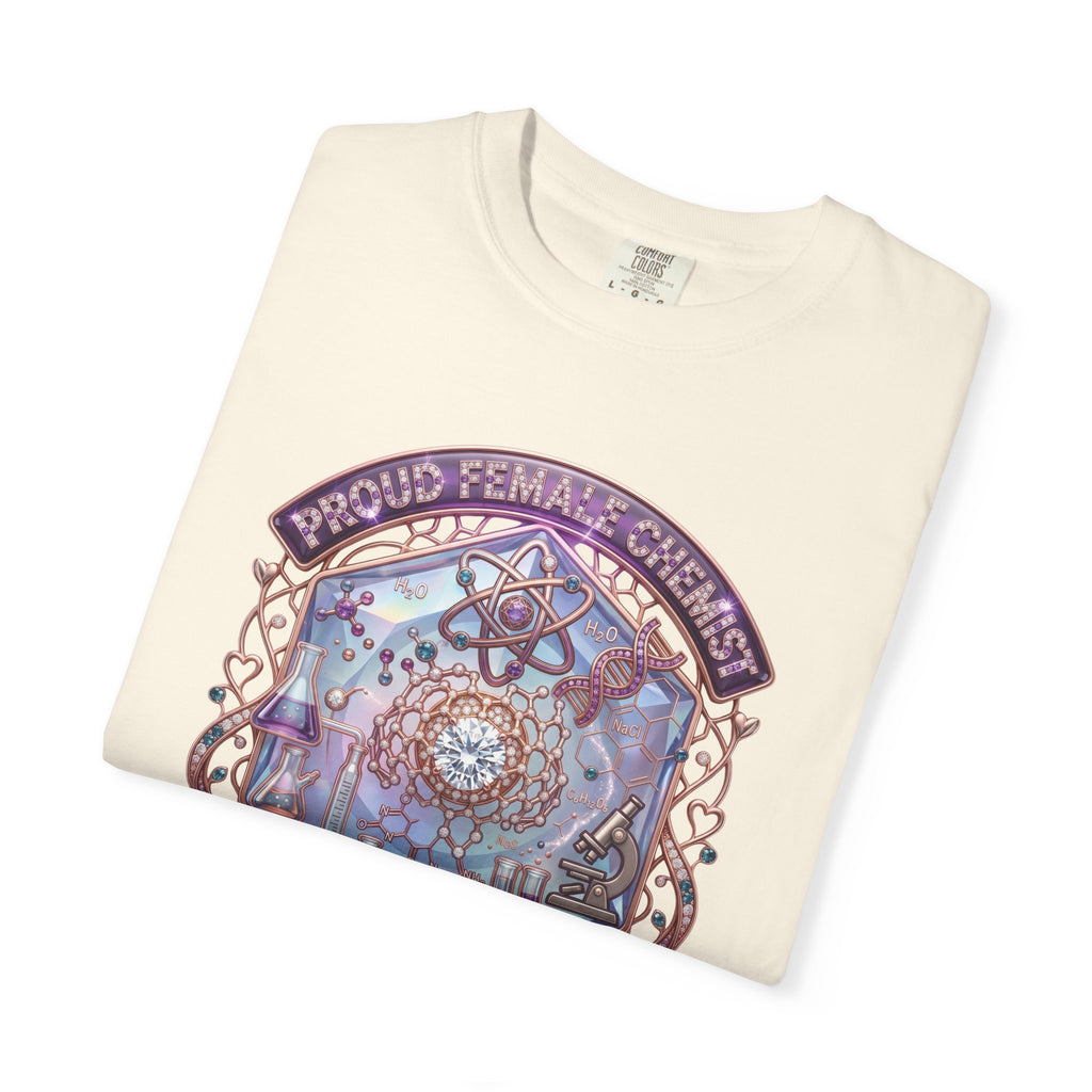 T-Shirt 'Unstoppable' Scientist Leader Achiever Graphic Tee Proud Chemist. Scientist. Leader. Unstoppable. STEM Graphic Tee