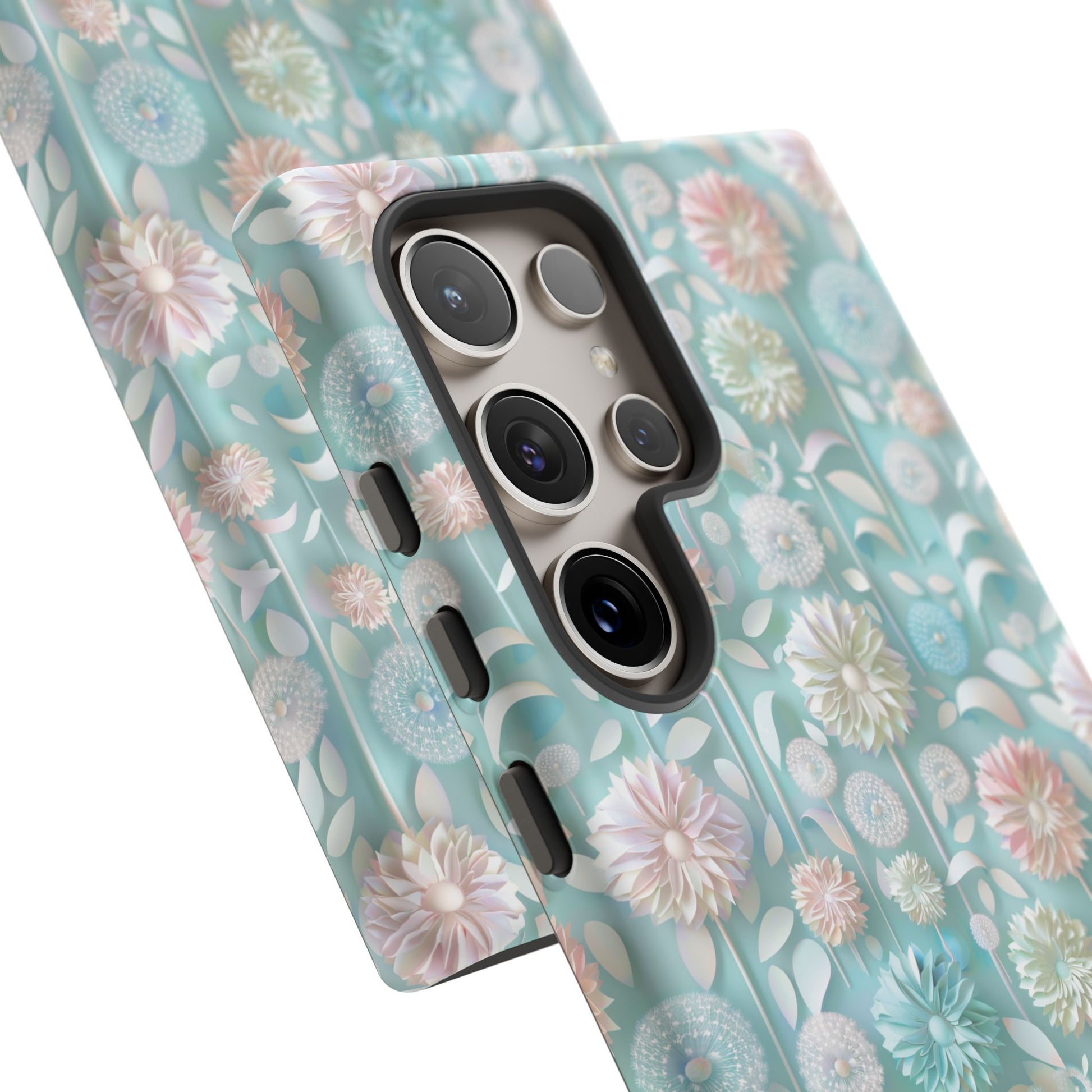 Pastel Floral Phone Case for iPhone & Samsung | Elegant and Slim Design with Shockproof Protection | Durable, Scratch-Resistant, and Lightweight | Stylish Accessory