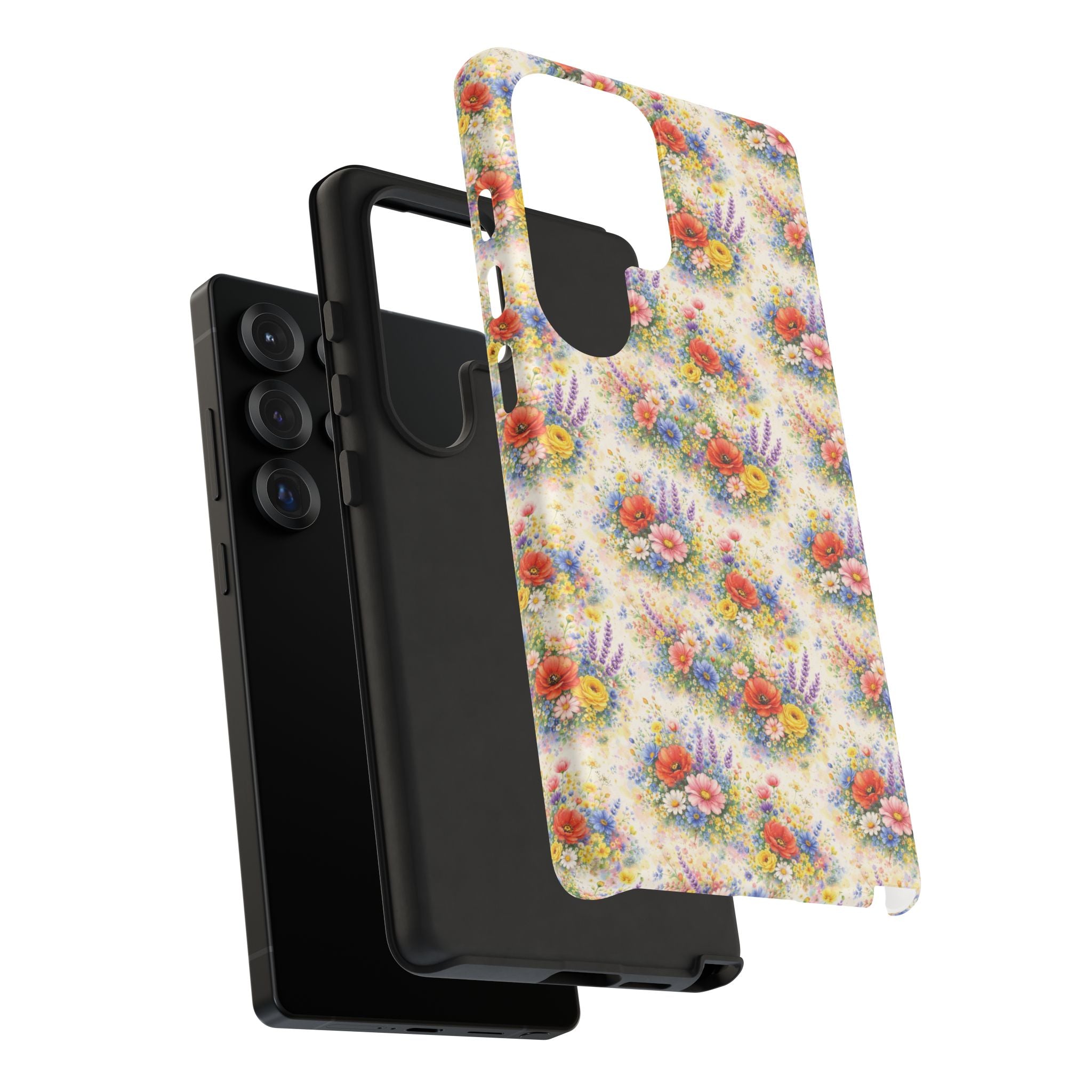 Watercolor Wildflowers Phone Case — Tough Cases