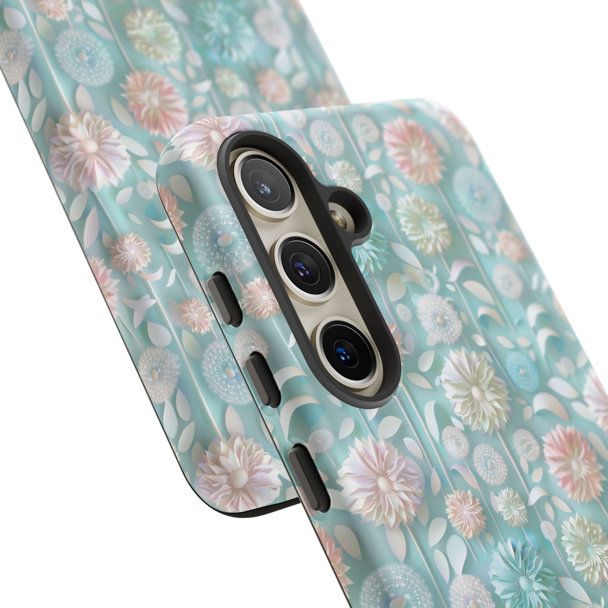 Pastel Floral Phone Case for iPhone & Samsung | Elegant and Slim Design with Shockproof Protection | Durable, Scratch-Resistant, and Lightweight | Stylish Accessory