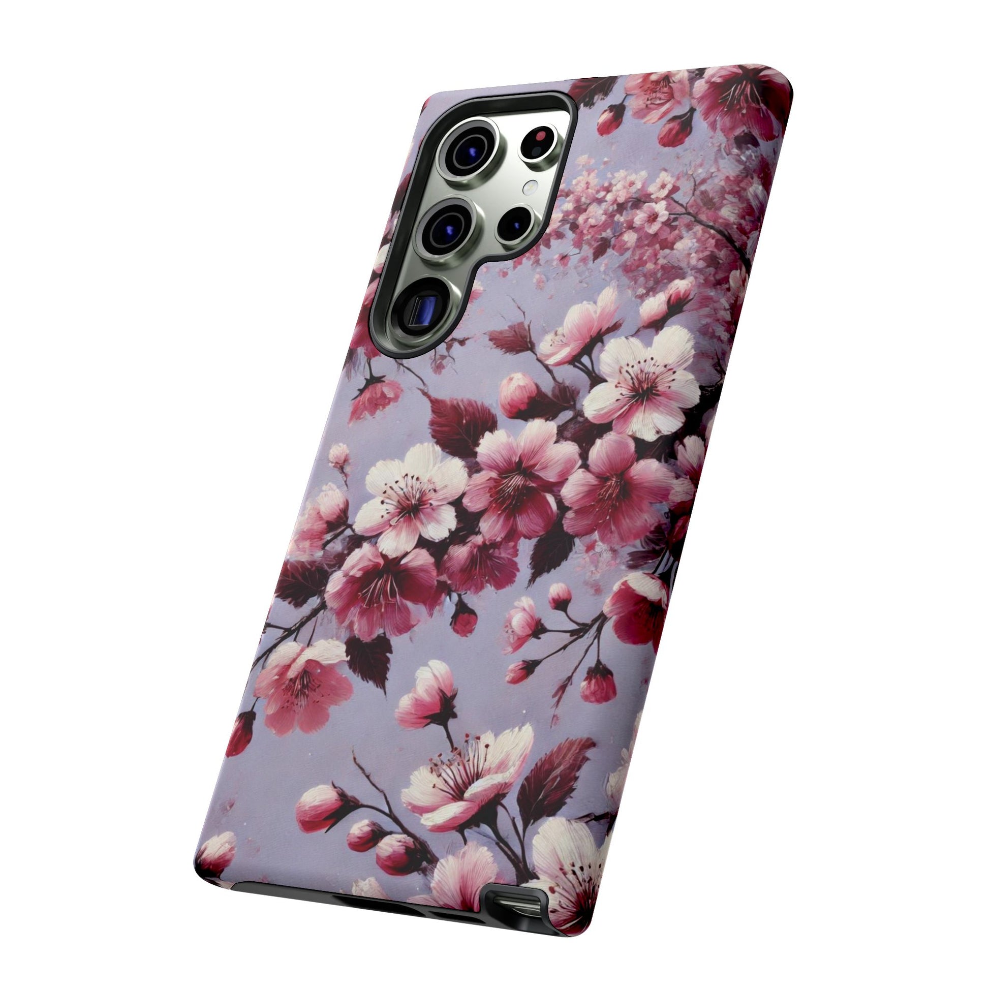 Lavender Floral Fall Phone Case for iPhone 16 pro15 14 13 12  21 23 Samsung, and Pixel | Stylish Protective Cover Gift for Her Perfect for Floral Lover