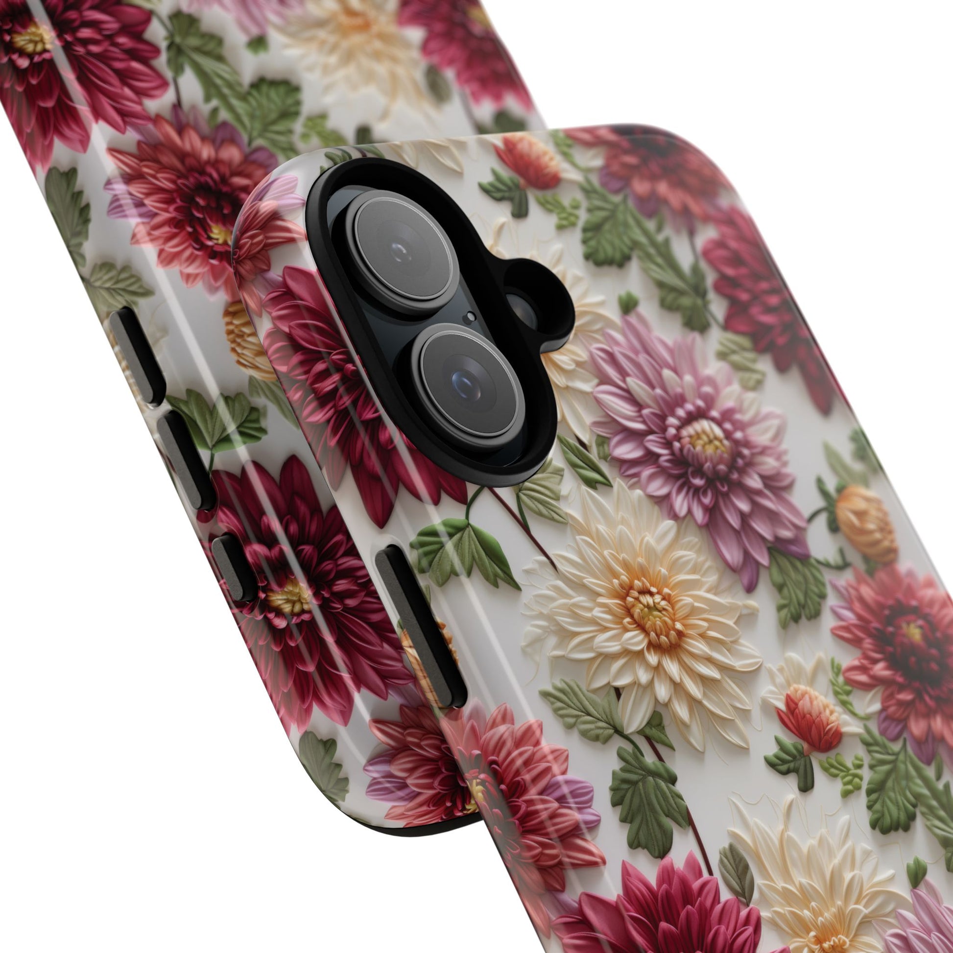 Floral Fall Phone Case for iPhone 16 pro15 14 13 12  21 23 Samsung, and Pixel | Stylish Protective Cover Gift for Her Perfect for Floral Lover
