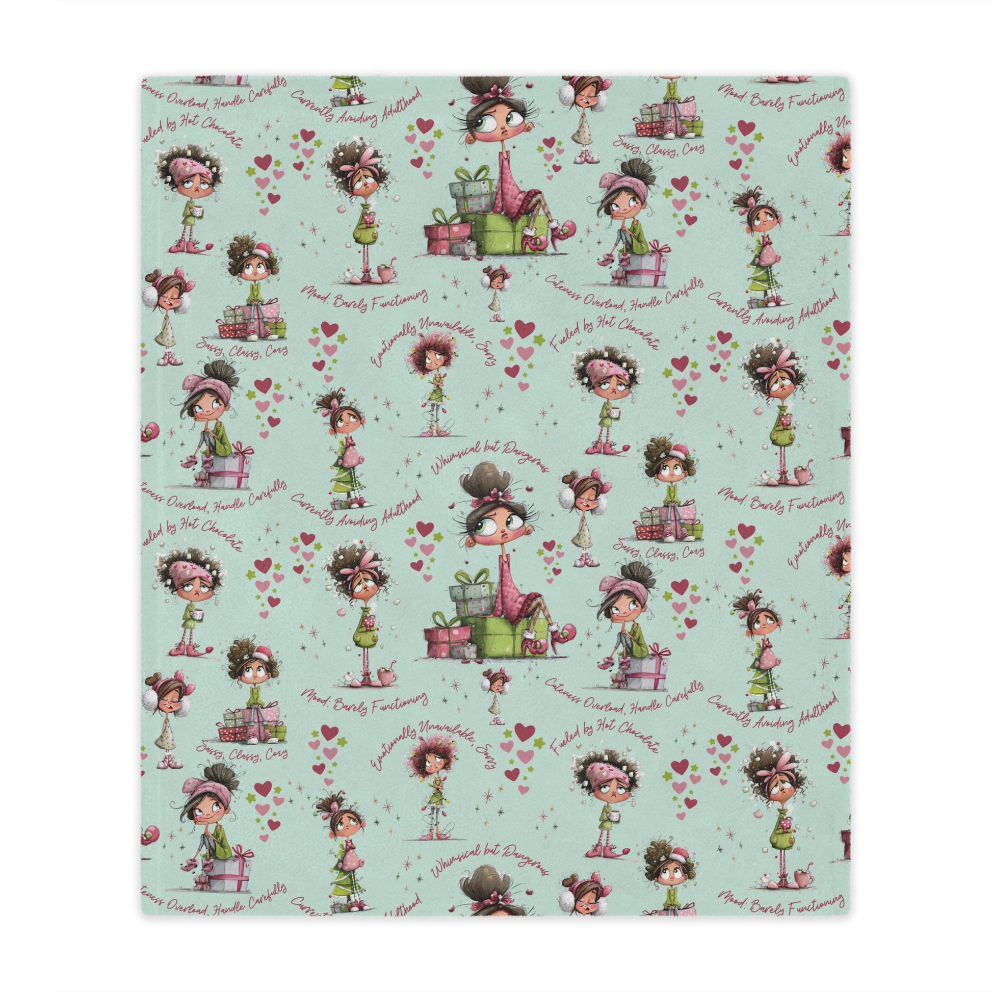 Whimsical Minky Blanket for Cozy Comfort