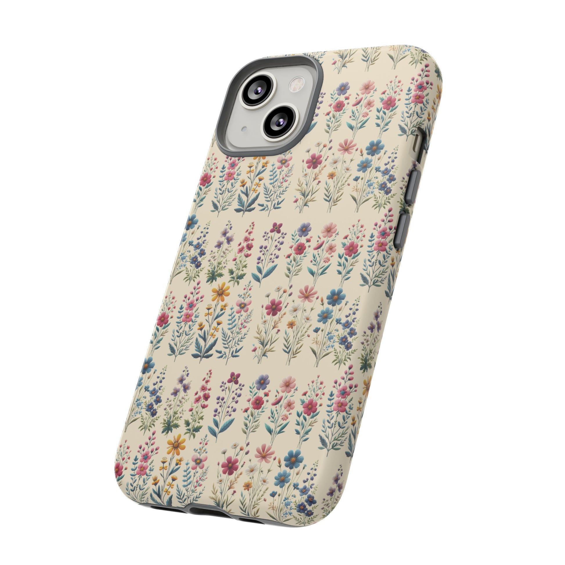 Best Beautiful Wildflower Phone Case Floral Design for iPhone, Galaxy, and Google Durable Protection Gift for Her Case iPhone 15, Samsung iPhone Gift for Her