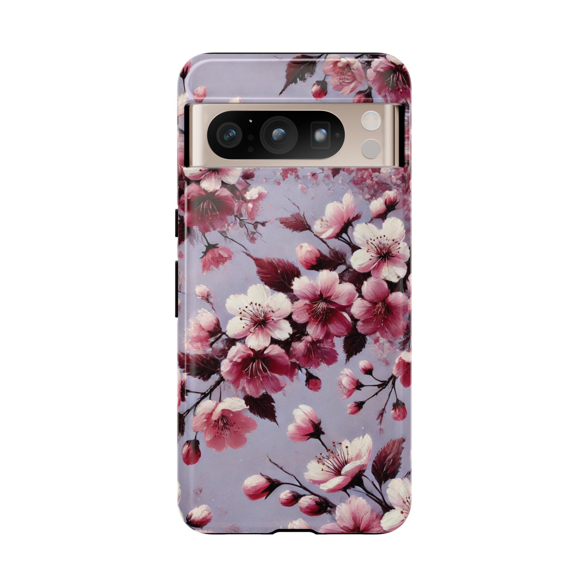 Lavender Floral Fall Phone Case for iPhone 16 pro15 14 13 12  21 23 Samsung, and Pixel | Stylish Protective Cover Gift for Her Perfect for Floral Lover