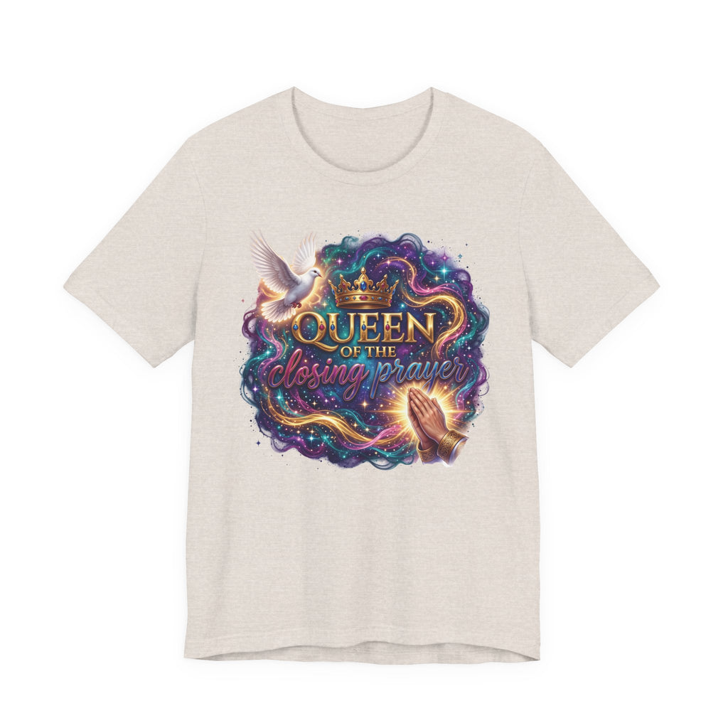 T-shirt chrétien « Reine de la prière finale » | T-shirt d'église amusant pour femme | T-shirt graphique sur le thème de la foi