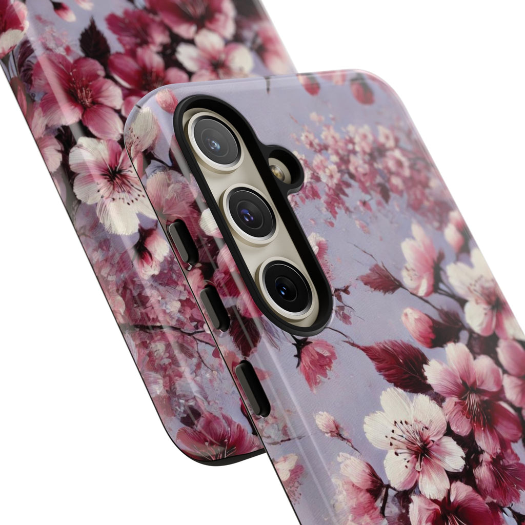 Lavender Floral Phone Case | Fall-Inspired Protective Cover for iPhone, Samsung & Pixel – Perfect Gift for Her
