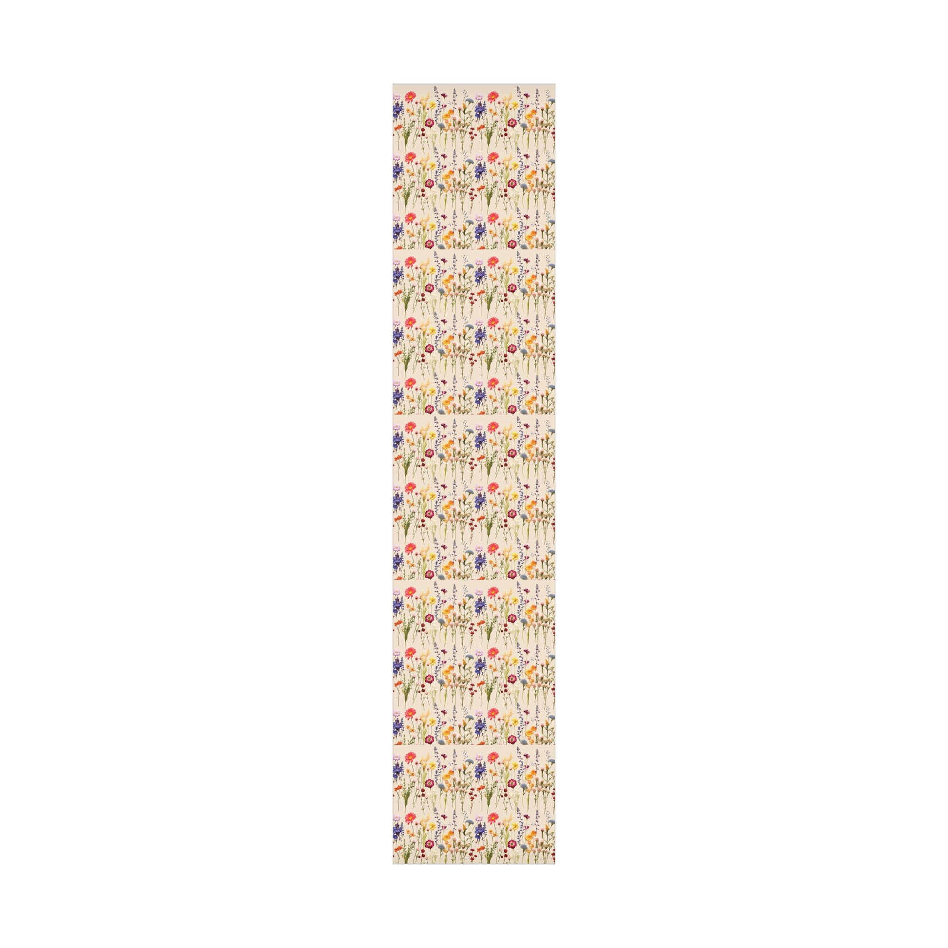 Wildflowers Press Illusion Floral Symphony Timeless Wrapping Paper Perfect for Weddings, Bridal & Baby Showers Eco-Friendly, All Occasion.