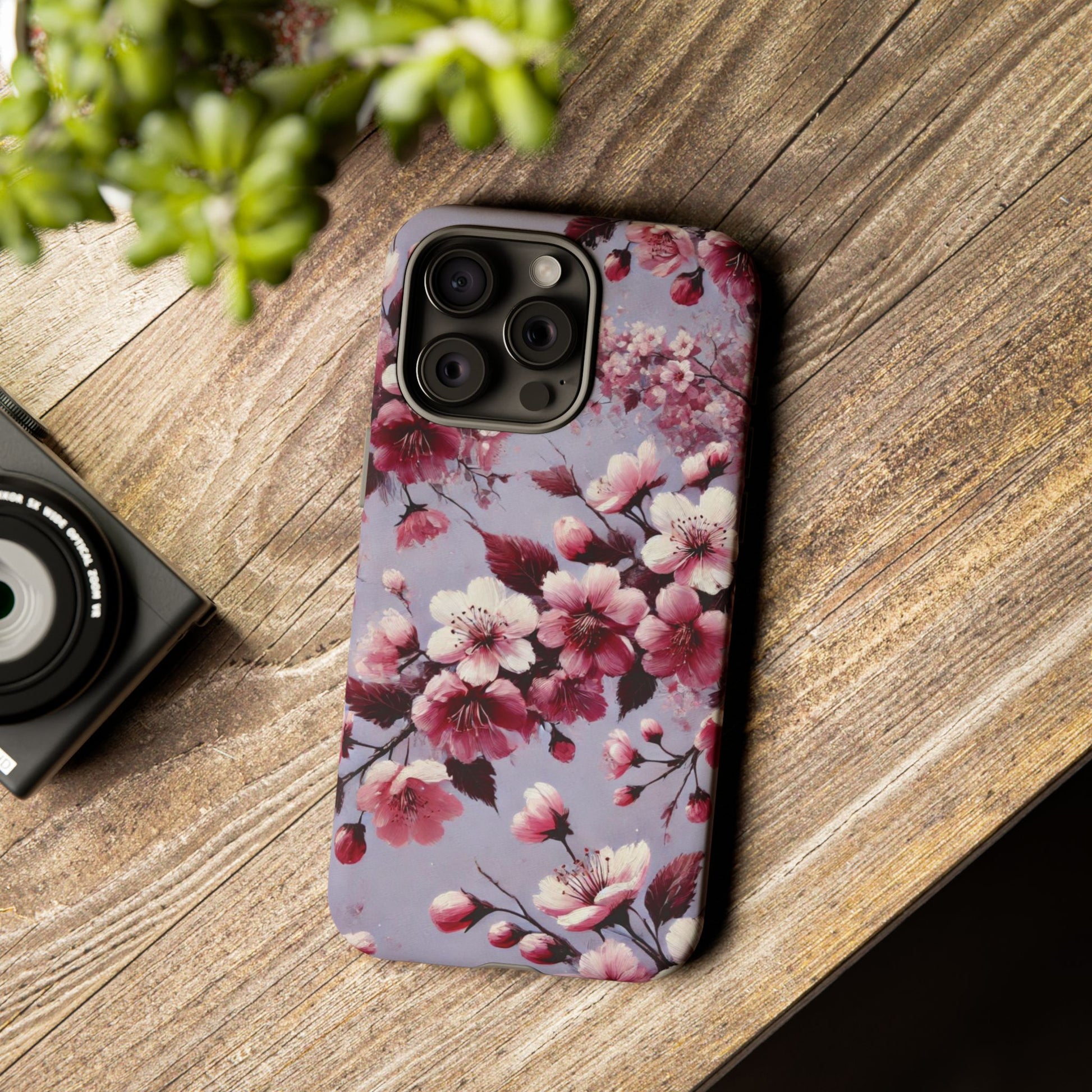 Lavender Floral Fall Phone Case for iPhone 16 pro15 14 13 12  21 23 Samsung, and Pixel | Stylish Protective Cover Gift for Her Perfect for Floral Lover - MRSBYVALLE