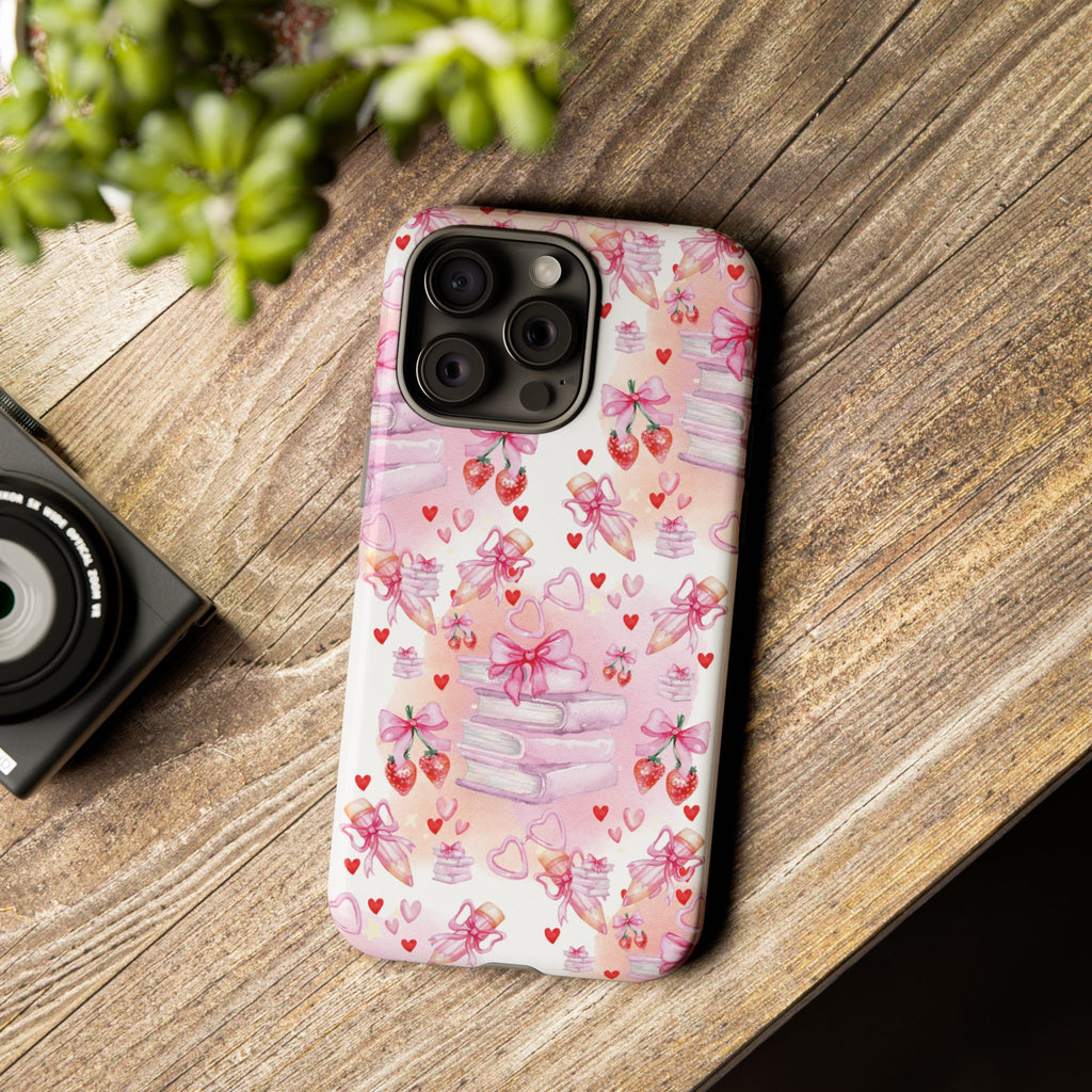 Romantic Pink Books and Bows Book Lovers, Gift