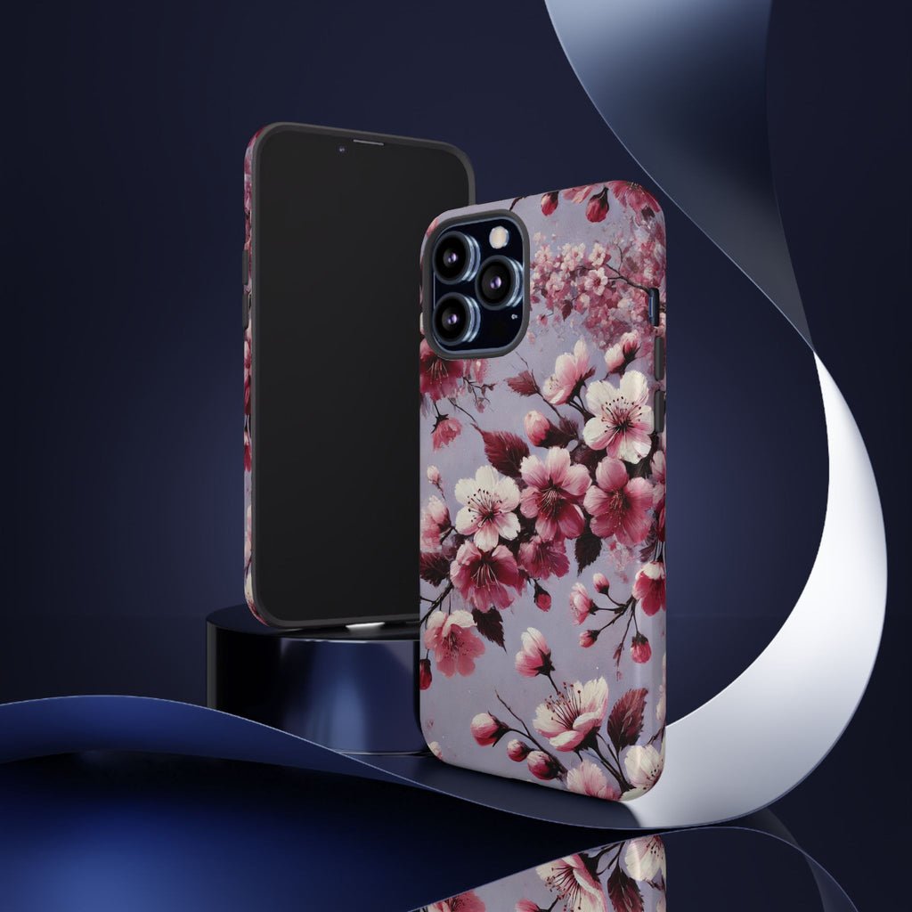 Lavender Floral Phone Case | Fall-Inspired Protective Cover for iPhone, Samsung & Pixel – Perfect Gift for Her
