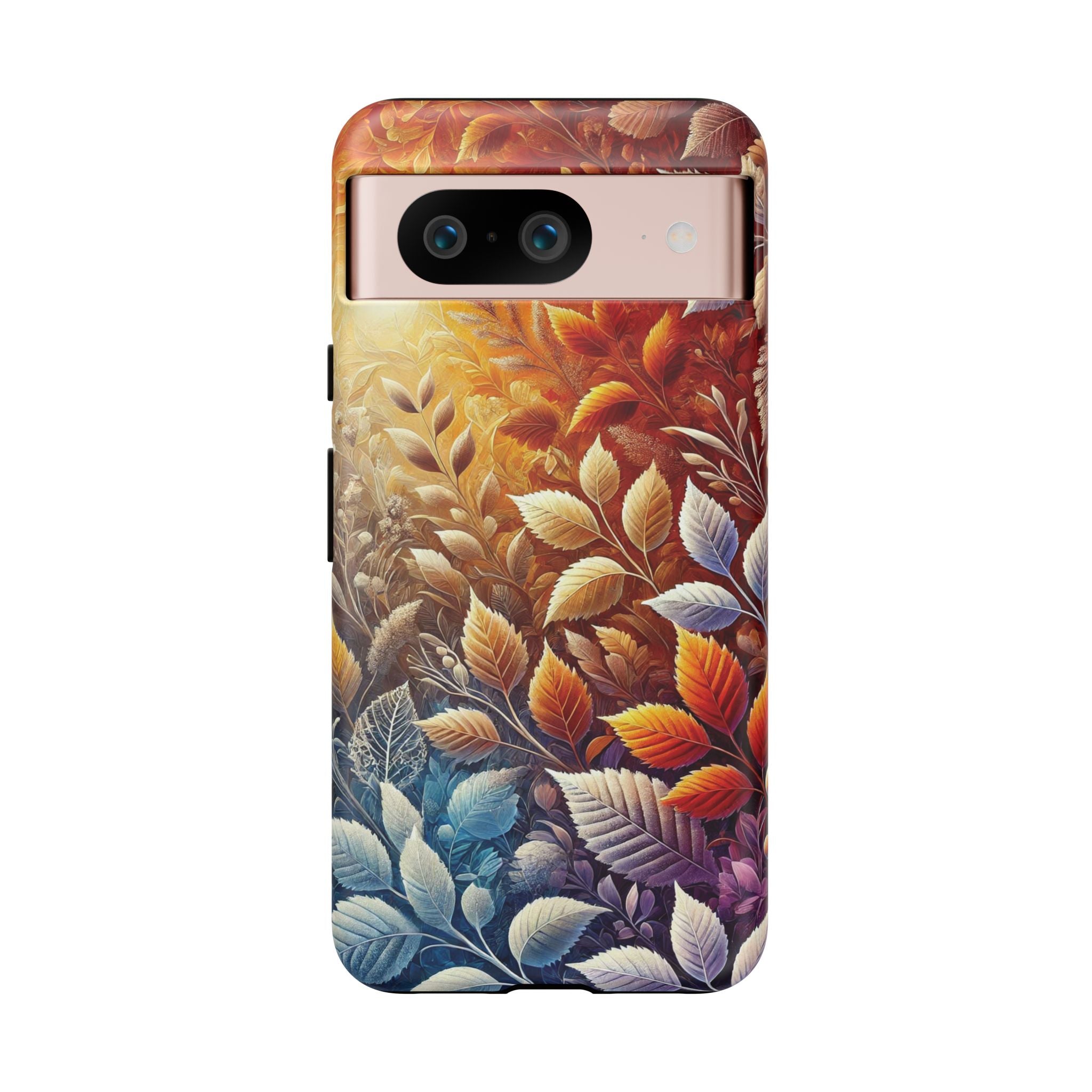 Beautiful Colorful Leaves Phone Case Vibrant Autumn Design for iPhone & Samsung, Durable Protection with Eye Catching Style, Perfect for Nature Lovers & Seasonal Charm Gift for Her