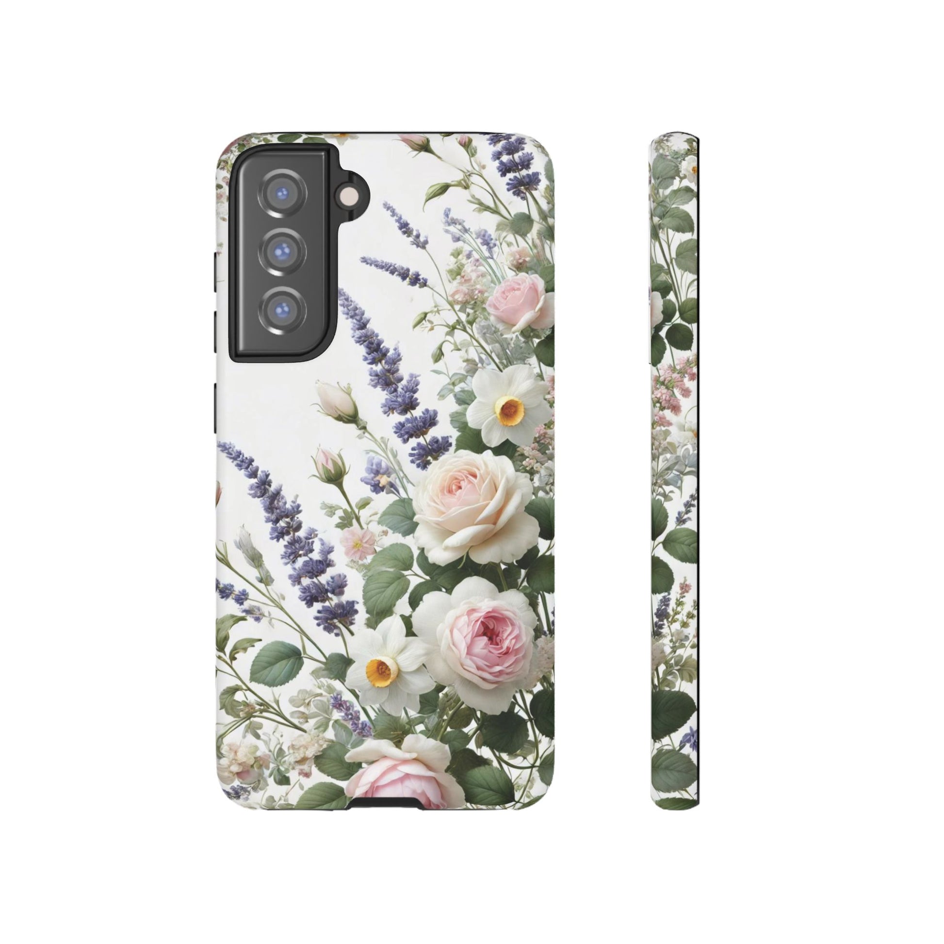 Boho Floral Fall Phone Case for iPhone 17,16  21 23 Samsung, and Pixel | Stylish Protective Cover Gift for Her Perfect for Floral Lover