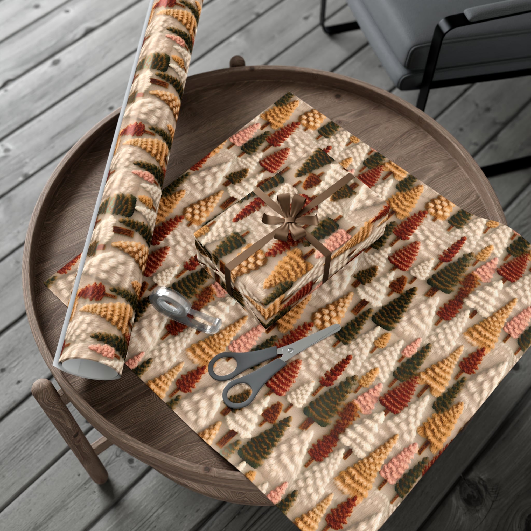 Magical 3D Illusion Christmas Wrapping Paper Elevate Your Gifts with Stunning Visual Effects | Perfect for Holiday Presents | MrsbyValle's Exclusive  Gift for Her - MRSBYVALLE