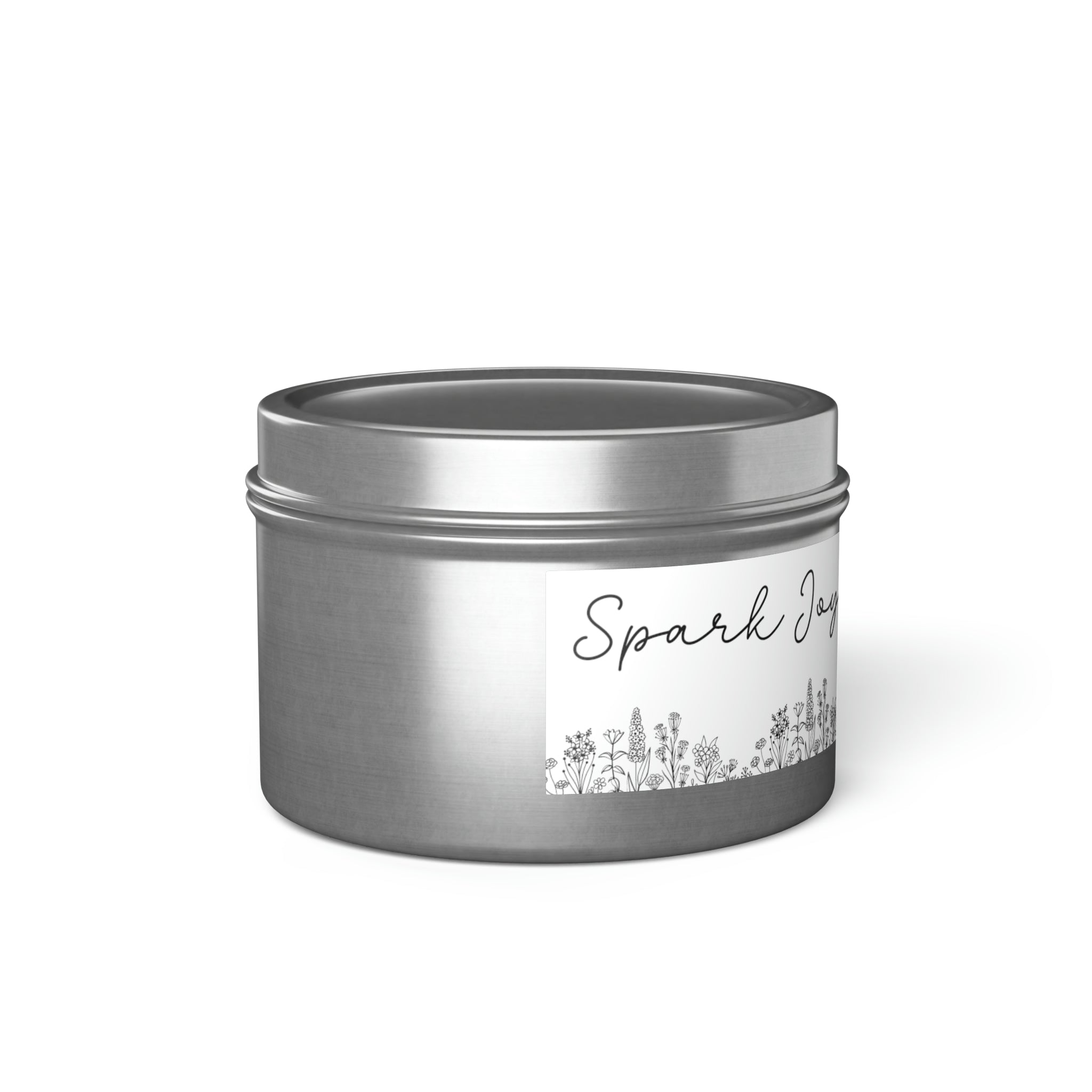 New House Bloom & Glow Elegant Floral Aromas in 4oz/8oz Tin Candles Essence of Nature Collection Unveil Serenity Romance with Exquisite Botanical Scents. Pure Harmony & Grace..