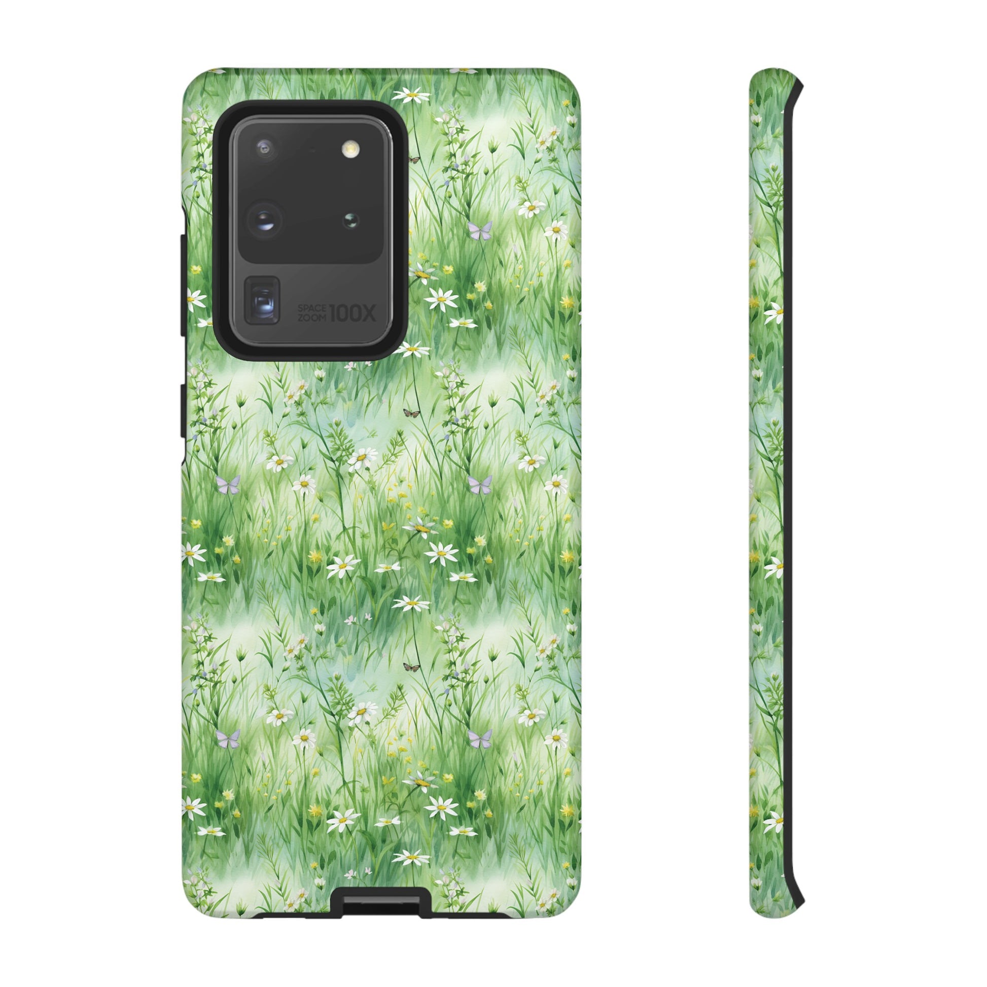 Beautiful Watercolor Grassing Daisy Boho Chic Design Phone Case Protective Cover for All Models Gift for Mom Accessory Gift for Her