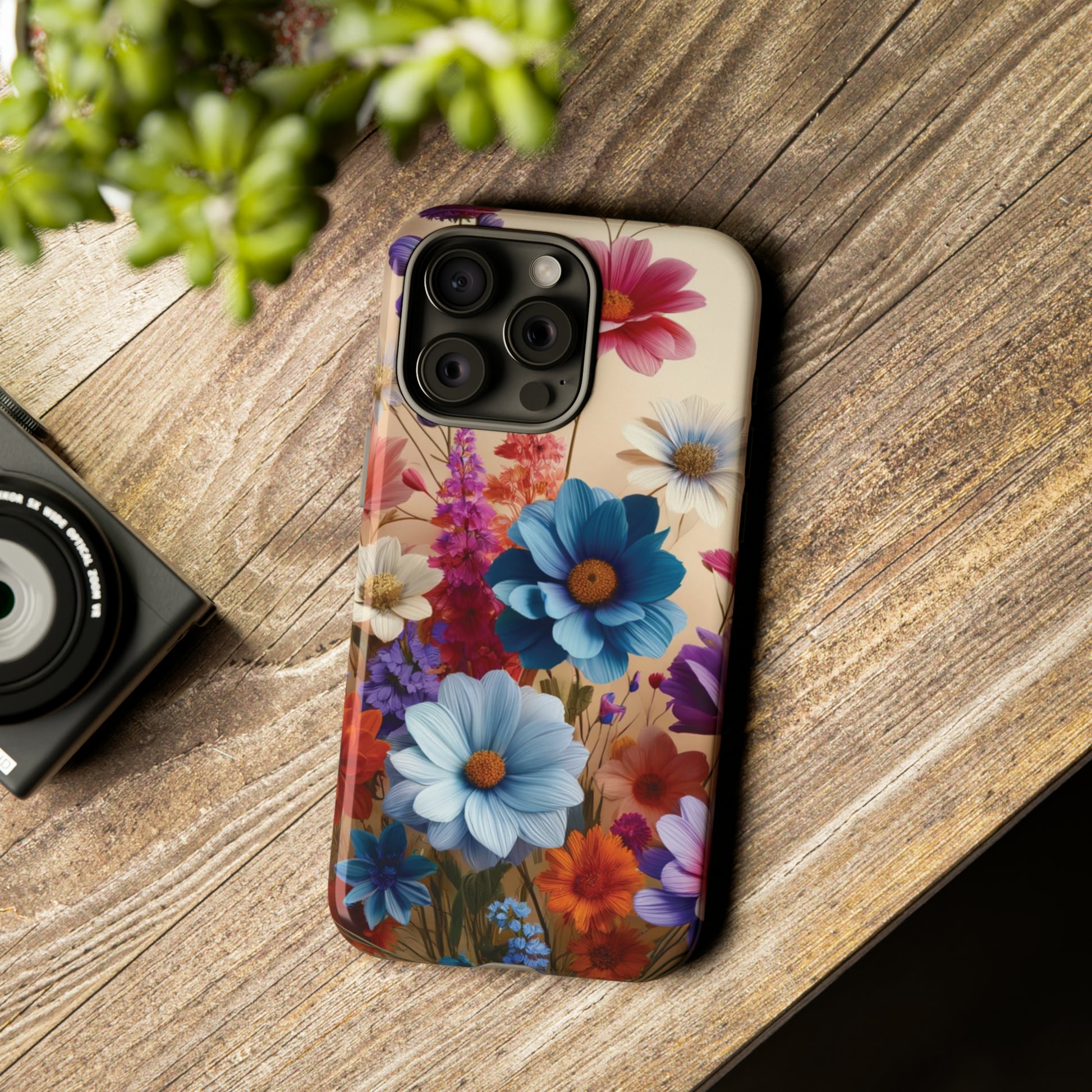 Best Phone Case Floral 3D Illusion Luxury Tough Case Floral Elegant Durable Stylish for Modern Devices iPhone 15, Samsung iPhone Samsung Accessory Gift for Her.