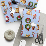 Christmas 3D Illusion Boho Wrapping Paper Stylish Holiday Gift Wrap with Festive Design | Premium Quality, Easy to Cut & Fold | Perfect for Christmas Presents - MRSBYVALLE
