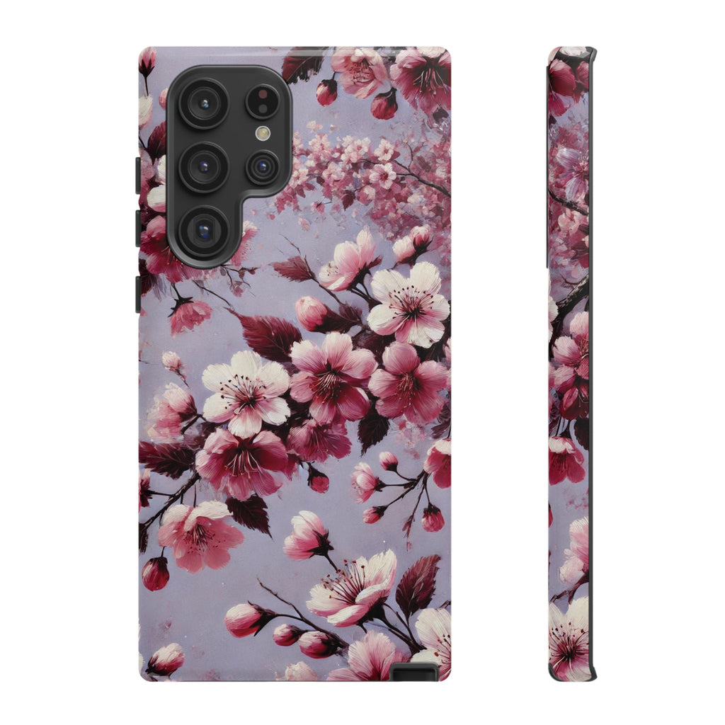 Lavender Floral Fall Phone Case for iPhone 16 pro15 14 13 12  21 23 Samsung, and Pixel | Stylish Protective Cover Gift for Her Perfect for Floral Lover