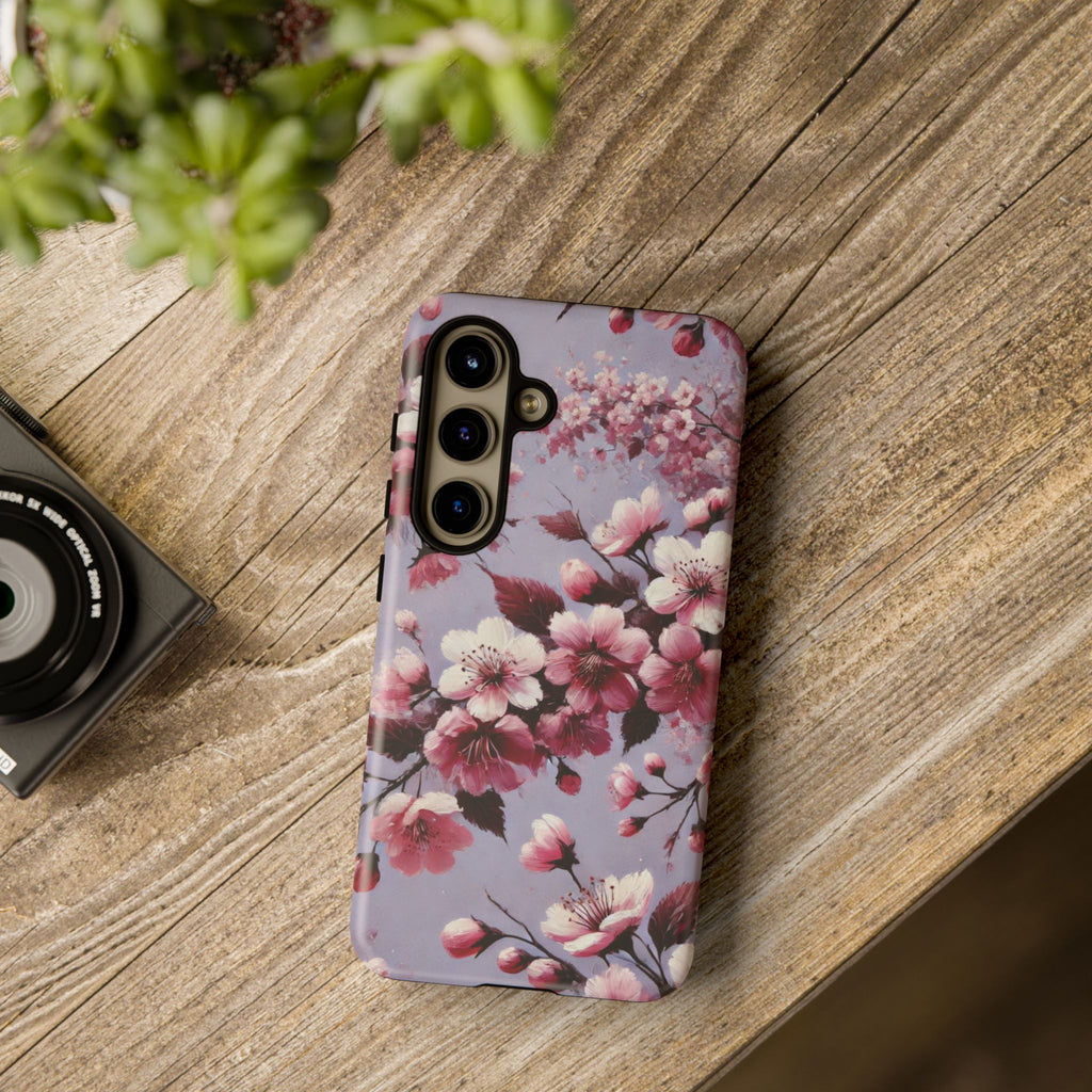 Lavender Floral Phone Case | Fall-Inspired Protective Cover for iPhone, Samsung & Pixel – Perfect Gift for Her