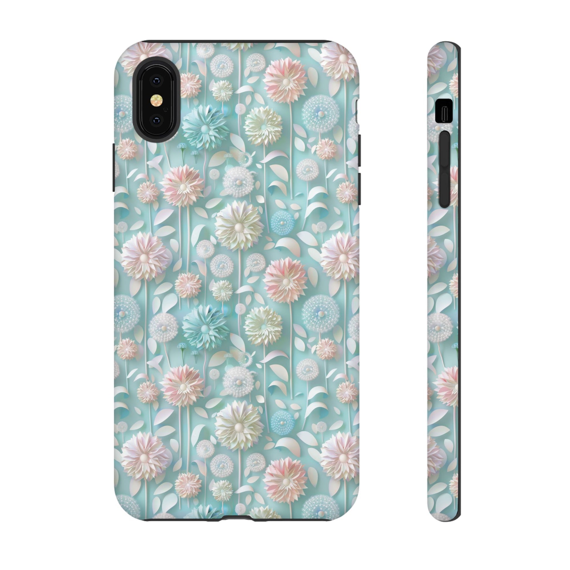 Pastel Floral Phone Case for iPhone & Samsung | Elegant and Slim Design with Shockproof Protection | Durable, Scratch-Resistant, and Lightweight | Stylish Accessory