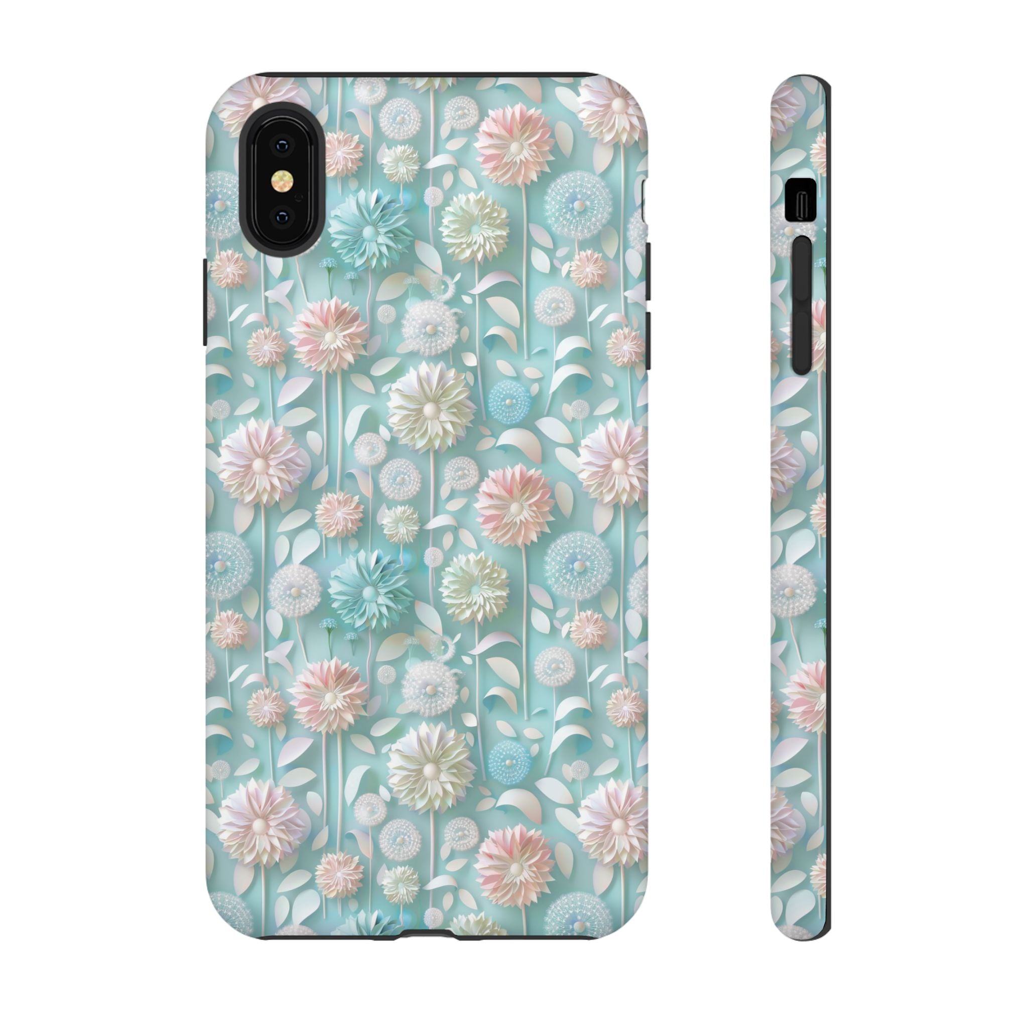 Pastel Floral Phone Case for iPhone & Samsung | Elegant and Slim Design with Shockproof Protection | Durable, Scratch-Resistant, and Lightweight | Stylish Accessory
