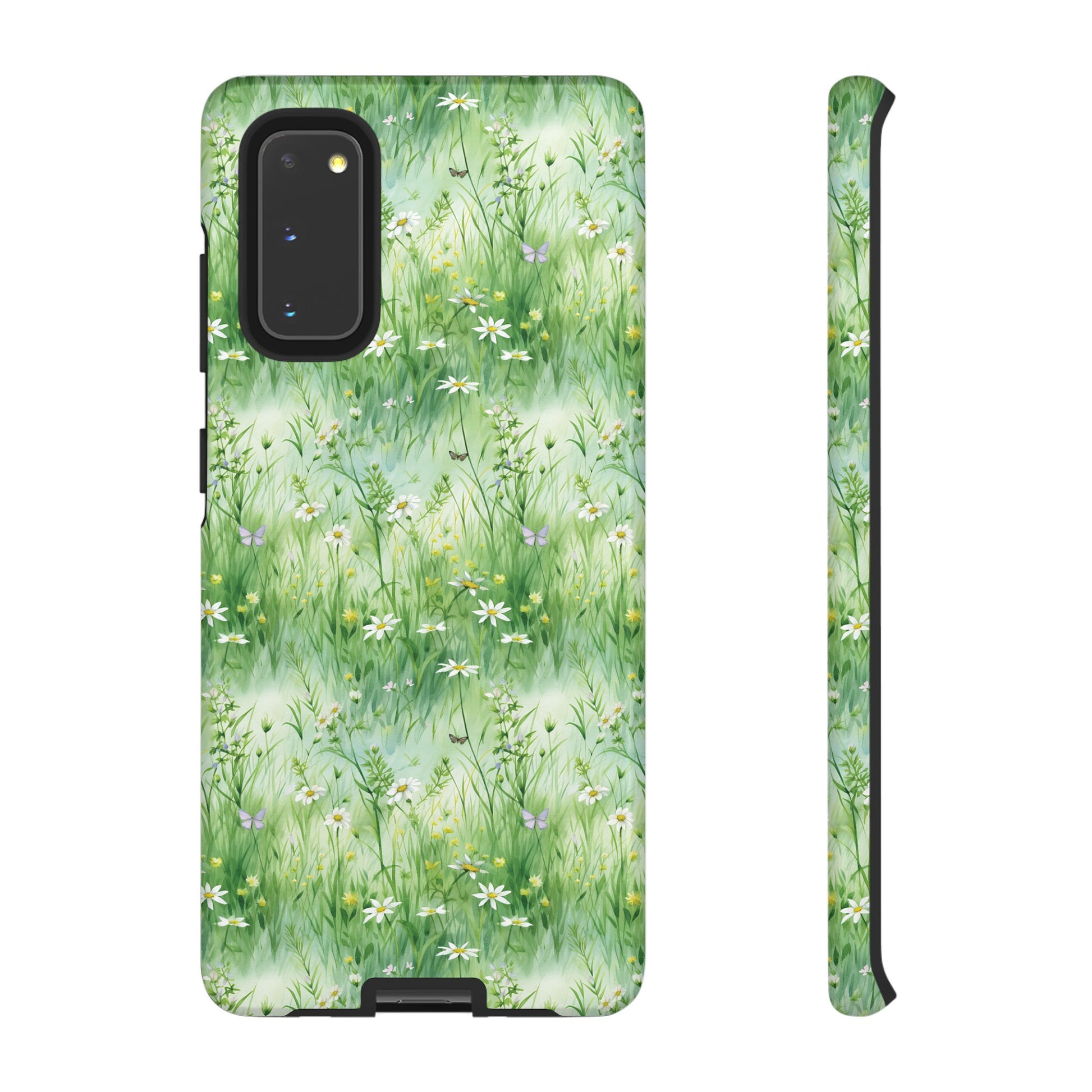 Beautiful Watercolor Grassing Daisy Boho Chic Design Phone Case Protective Cover for All Models Gift for Mom Accessory Gift for Her