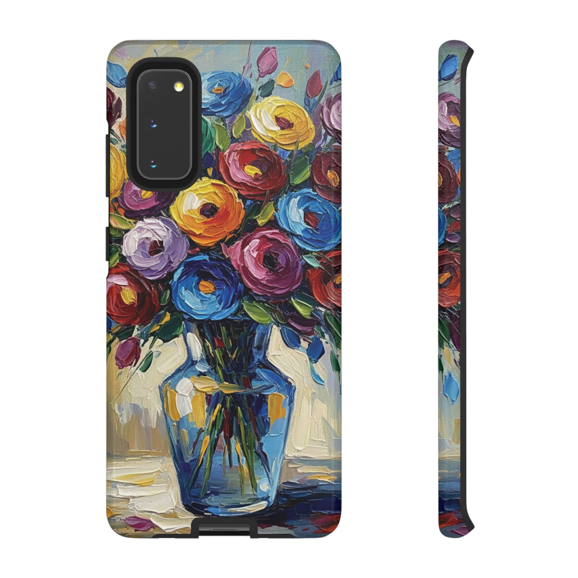 Floral Luxury Oil Painting Illusion Tough Case — Floral Art Phone Case for Art Lovers
