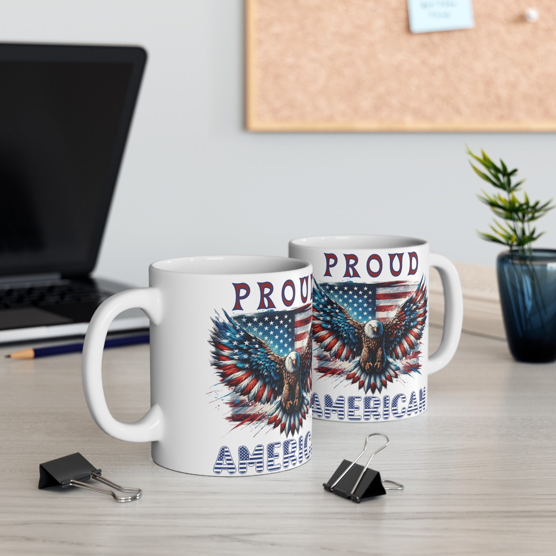 Patriotic American Flag and Eagle Coffee Mug Celebrate Freedom Perfect for Veterans, Patriots, and Proud Americans Ceramic Mug Coffee Ceramic Mugs Perfect for Your Morning Brew - MRSBYVALLE
