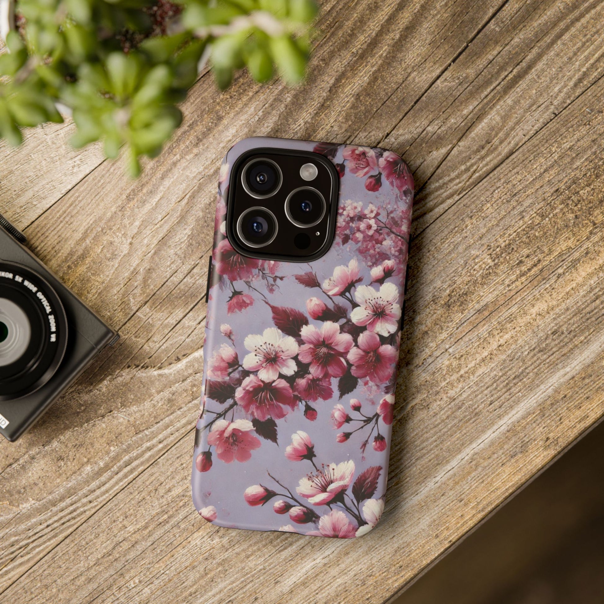 Lavender Floral Fall Phone Case for iPhone 16 pro15 14 13 12  21 23 Samsung, and Pixel | Stylish Protective Cover Gift for Her Perfect for Floral Lover - MRSBYVALLE