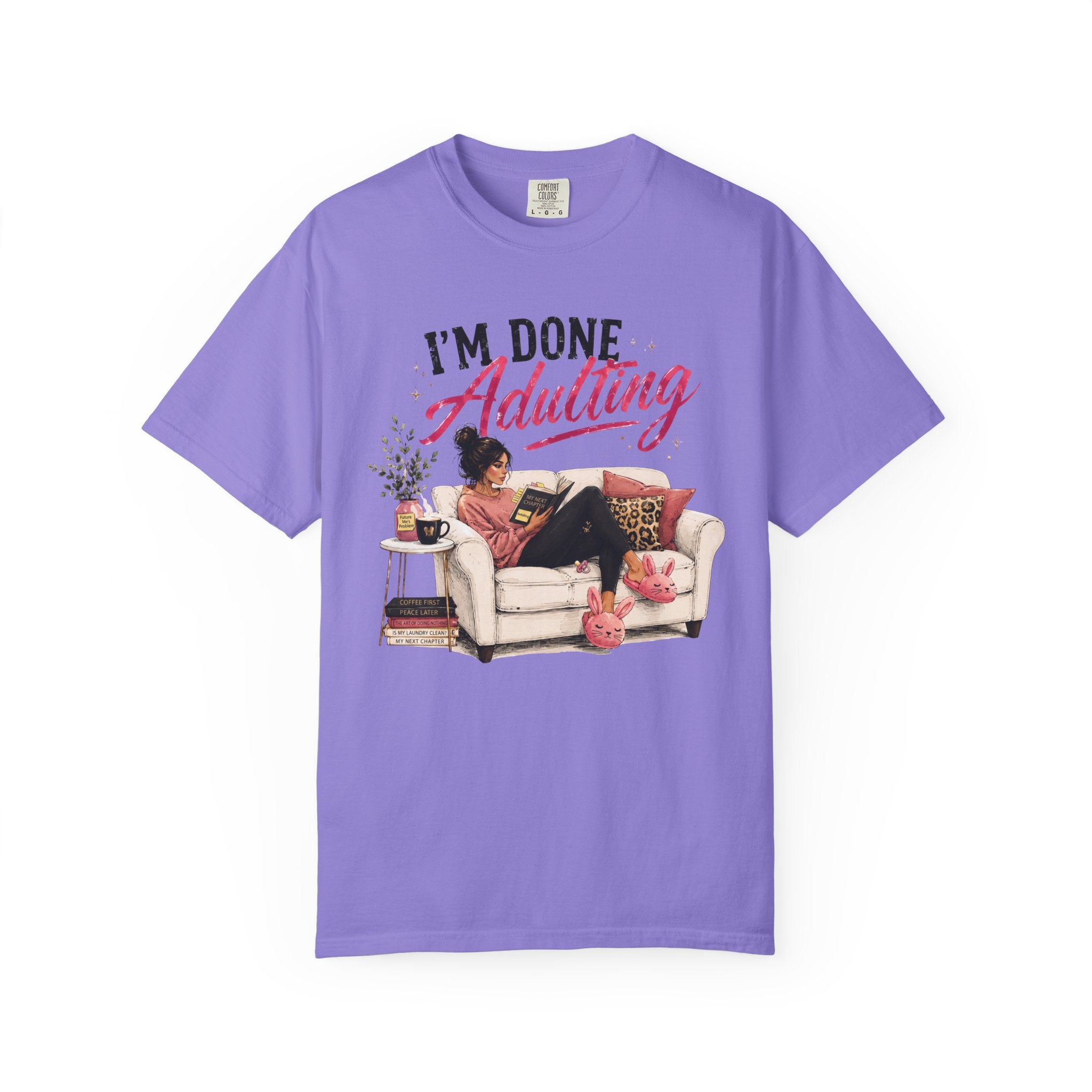 T-Shirt J'EN AI MARRE D'ÊTRE ADULTE — T-Shirt humoristique sarcastique