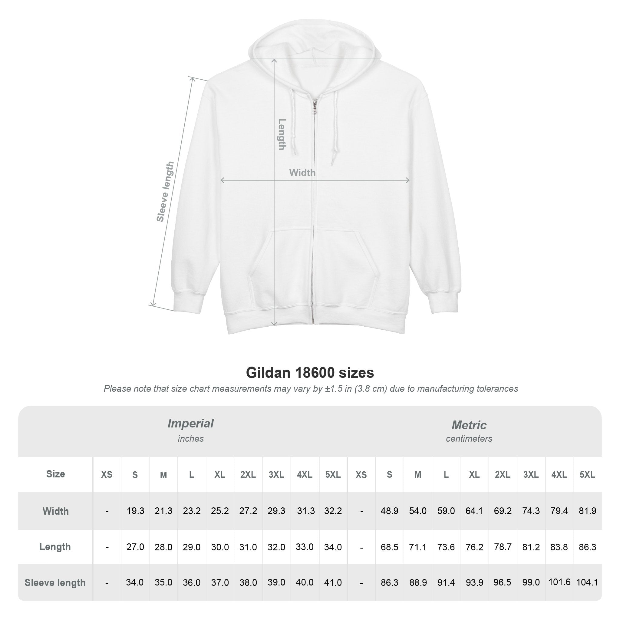 Faith-Inspired Full Zip Hoodie - "Jesus Has My Back"