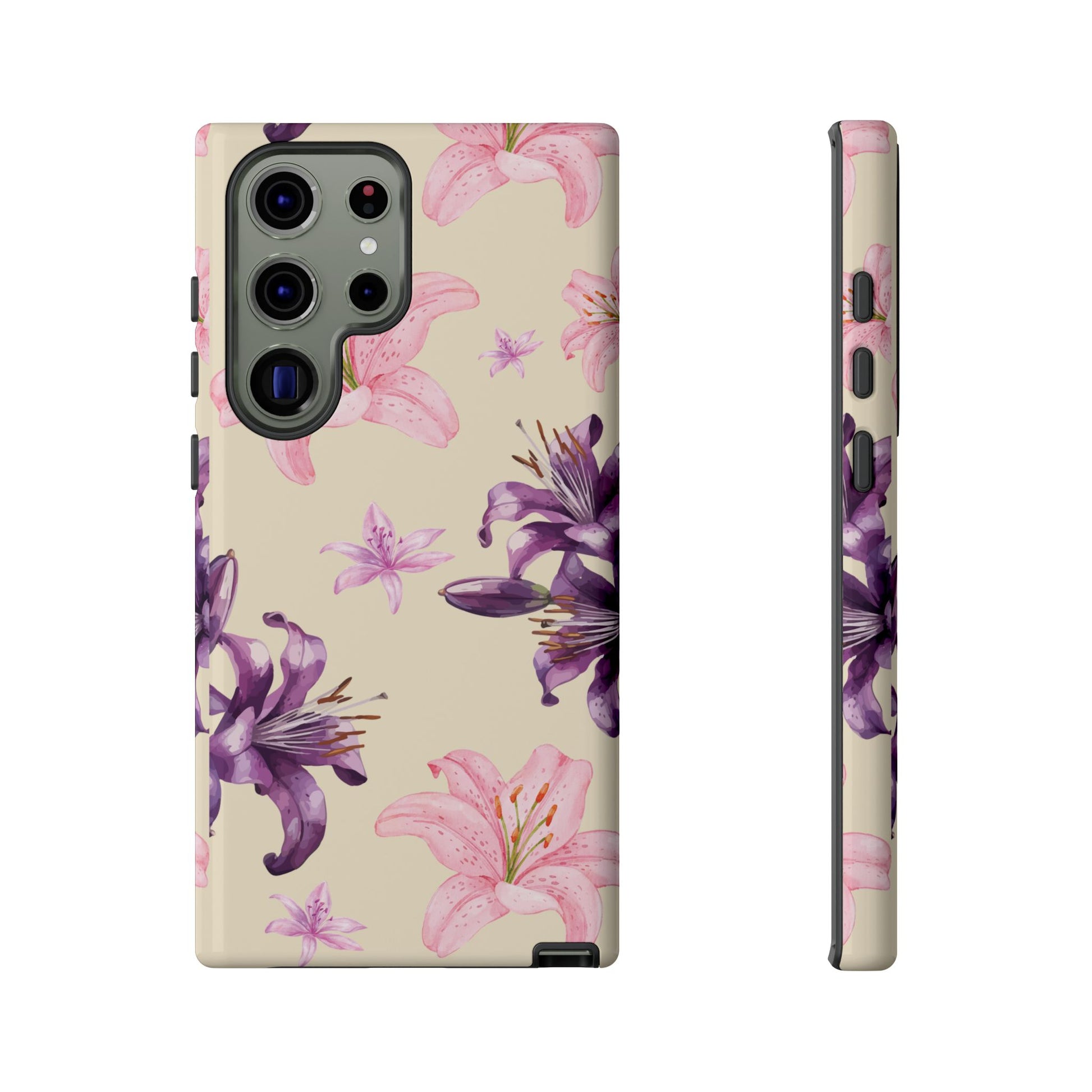 Blooming Tiger Lily Phone Case - Compatible with iPhone, Samsung, and Pixel | Stylish Protective Cover Gift for Her Perfect for Floral Lover